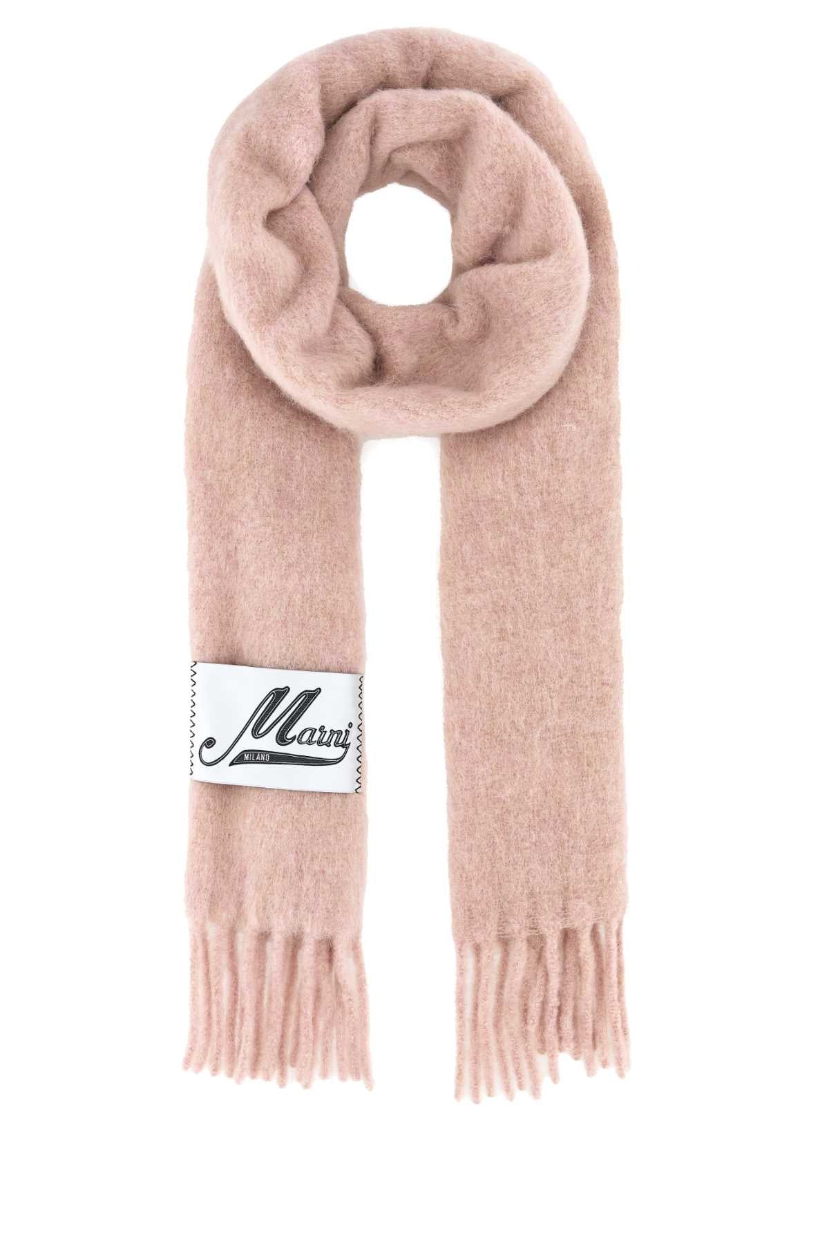 MARNI Alpaca Blend Scarf for Men - SS25 Collection
