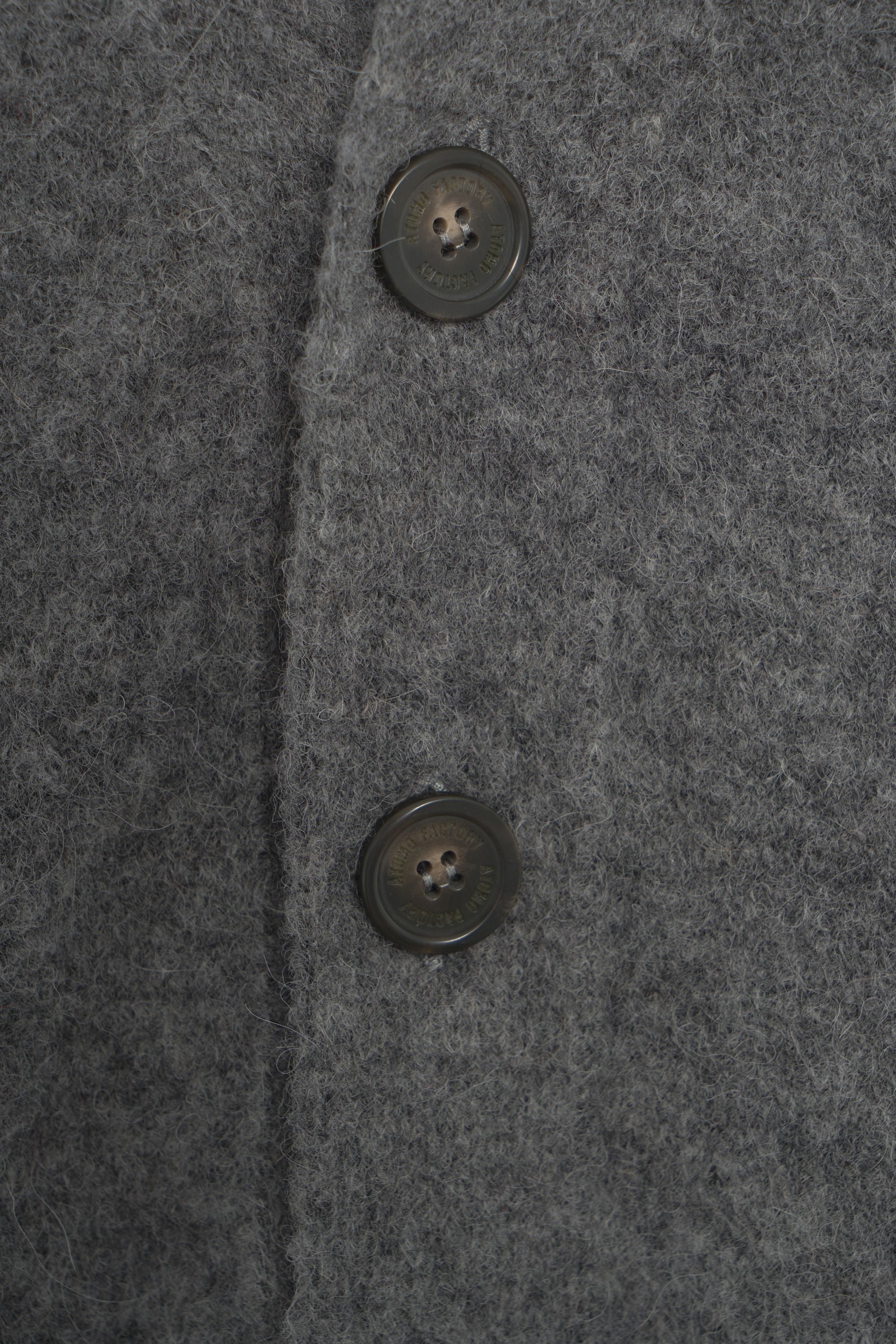 ATOMO FACTORY Classic V-Neck Cardigan for Men