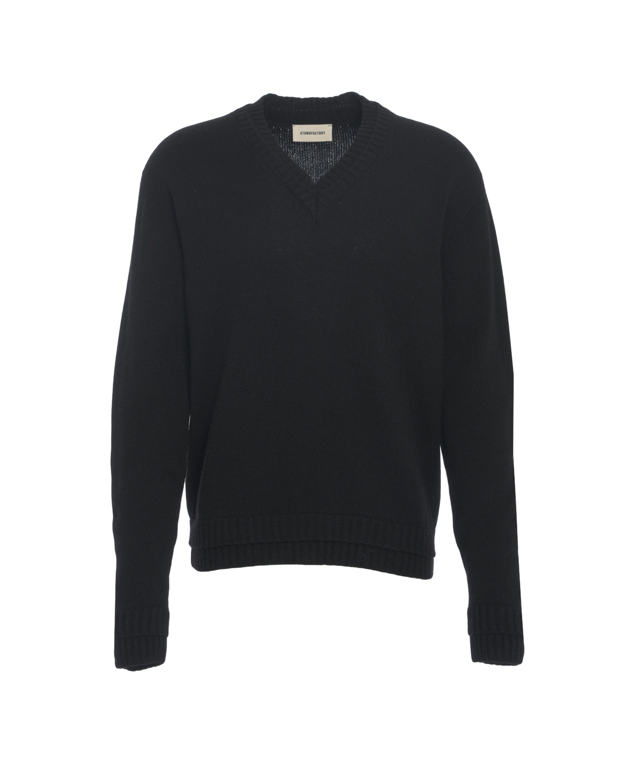 ATOMO FACTORY Classic V-Neck Pullover for Men