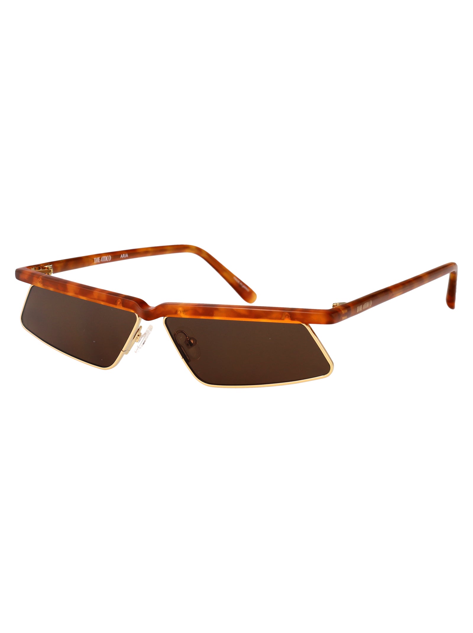 THE ATTICO Elegant T-Shell Mini Sunglasses