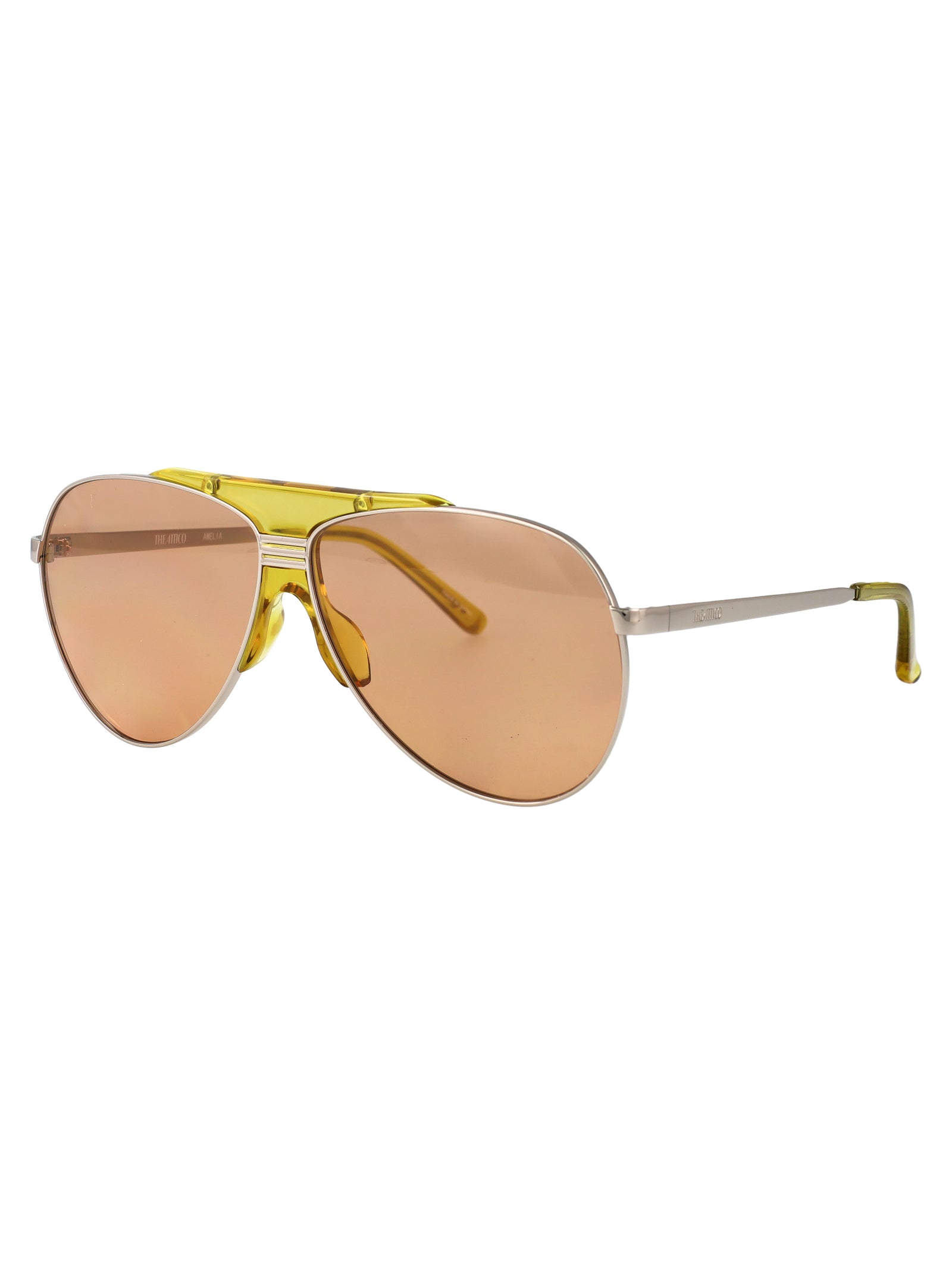 THE ATTICO Stainless Steel Sunglasses for Women