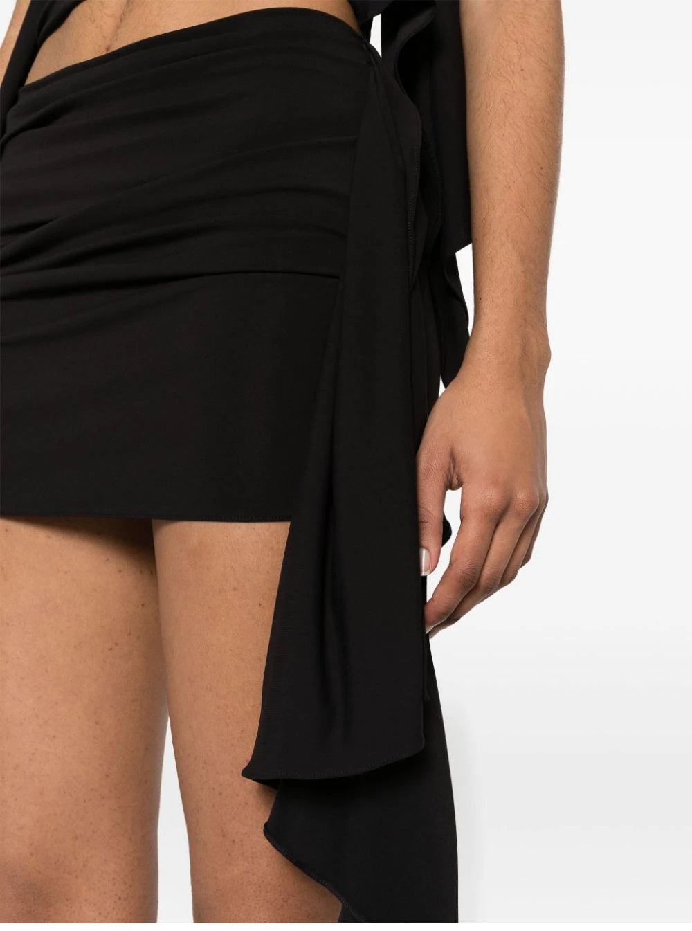 ATTICO Chic Black Mini Skirt for Women