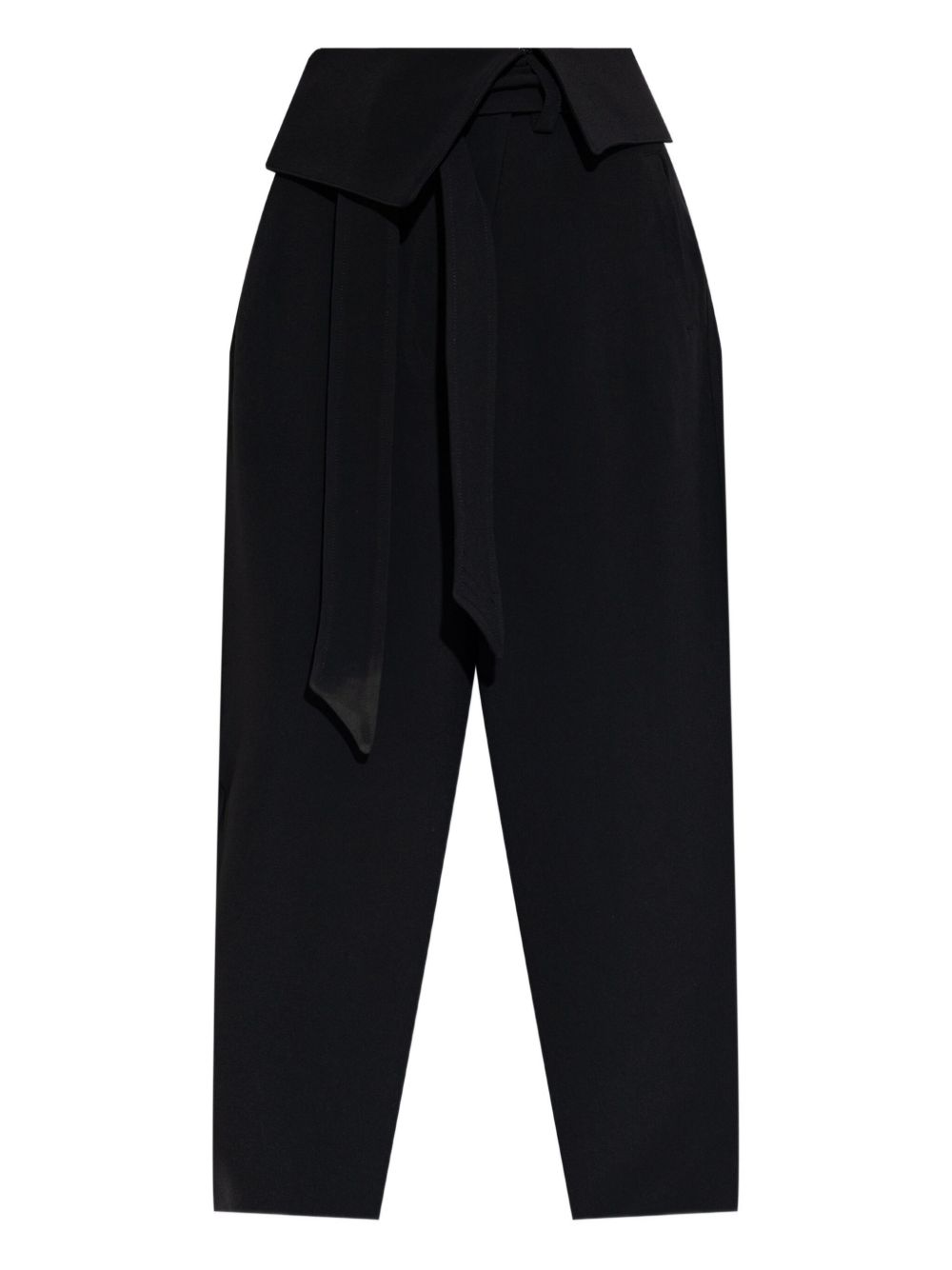 THE ATTICO Relaxed Harem Trousers with Belt - FW25