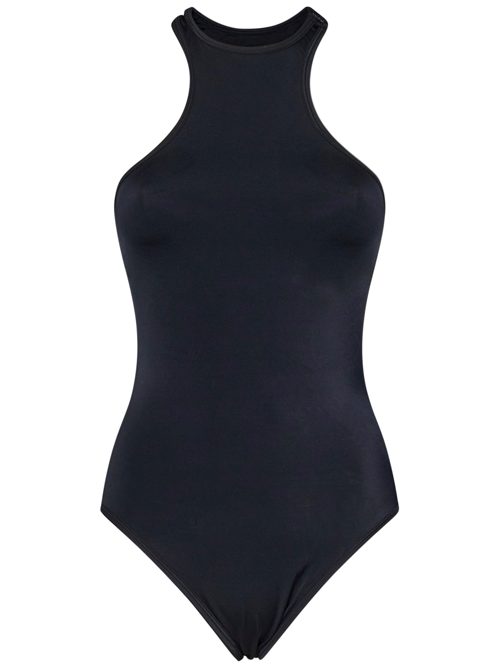 ATTICO Chic One-Piece Swimsuit with Silver Buckle