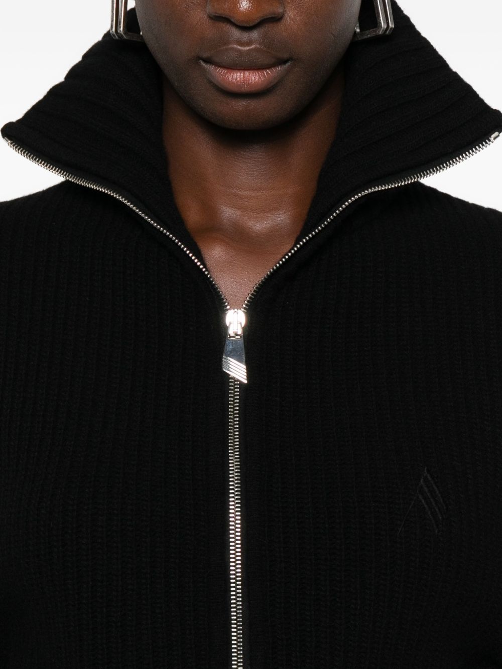 THE ATTICO Chic Wool Blend Cardigan for Women