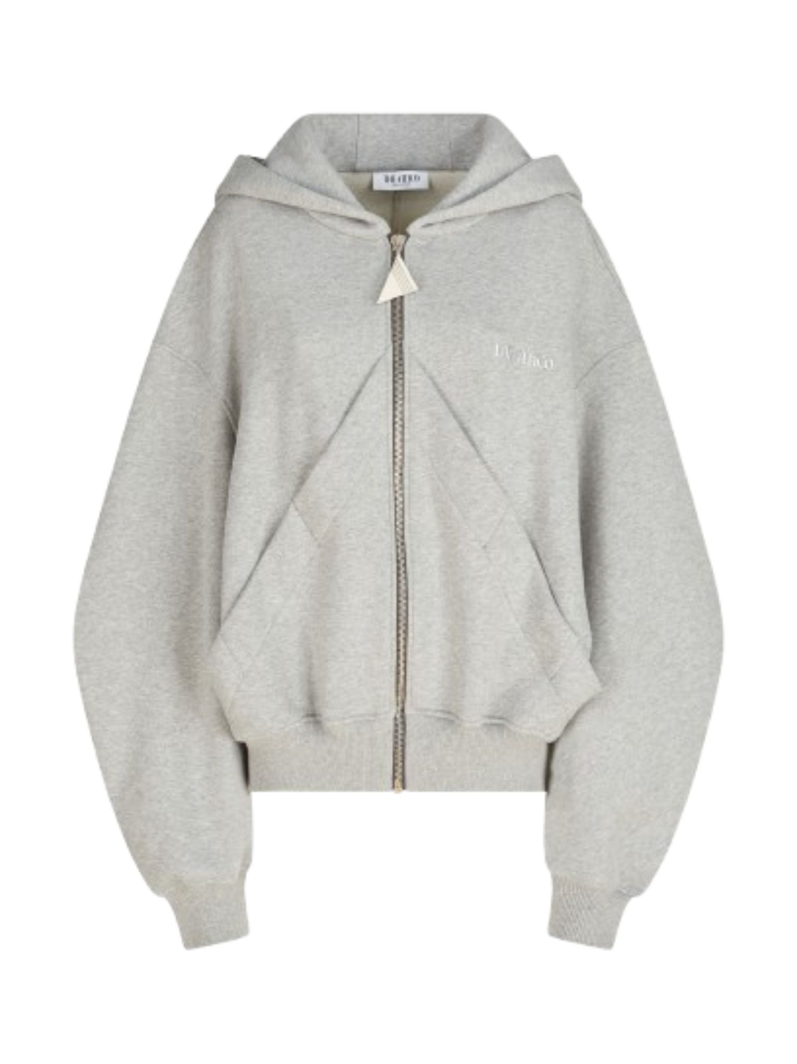 ATTICO Relaxed Fit Zip-Up Hoodie for Women