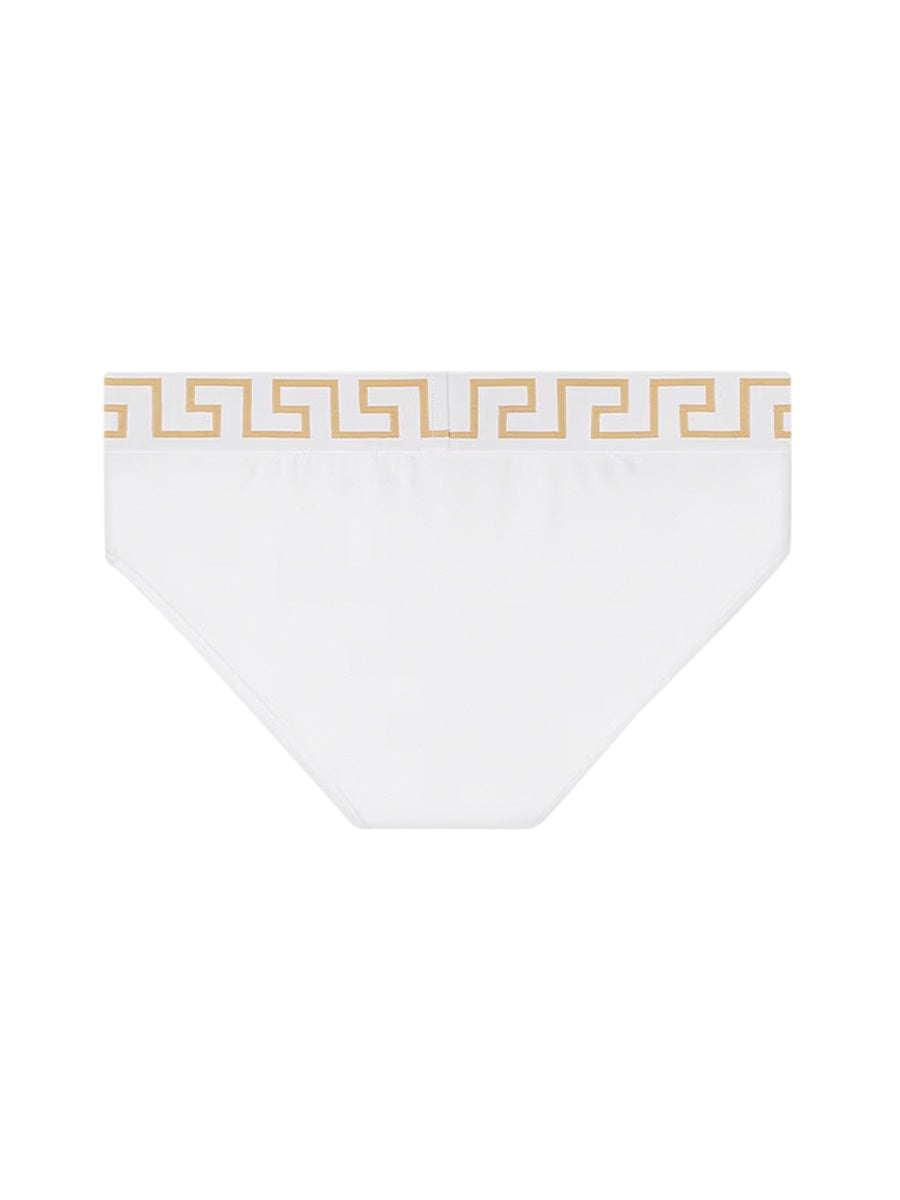 VERSACE Minimalist Slip with Greek Inspired Design