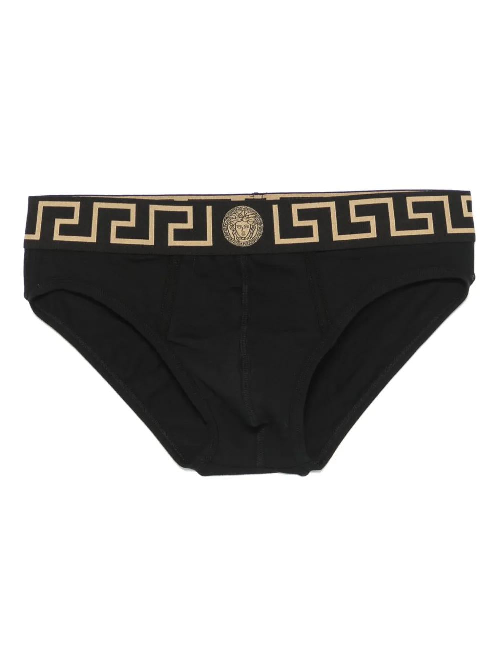 VERSACE Bi-Pack Cotton Briefs for Men