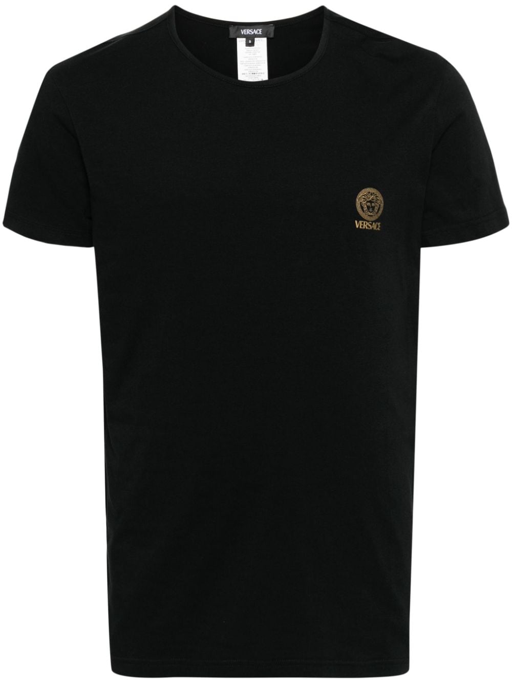 VERSACE Medusa Motif Crew Neck Undershirt 2-Pack for Men