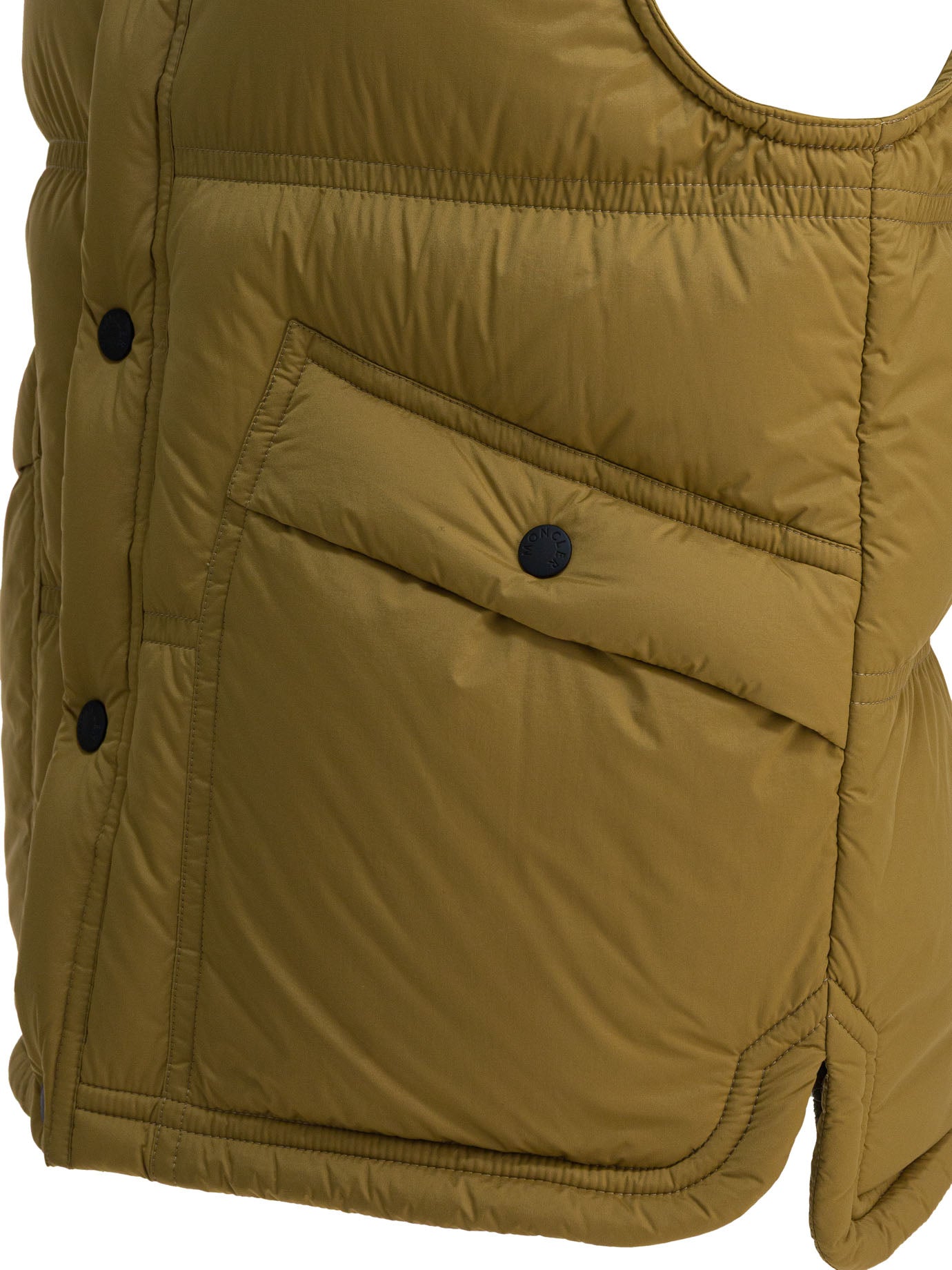 MONCLER GRENOBLE Sleeveless Down and Feather Jacket for Men