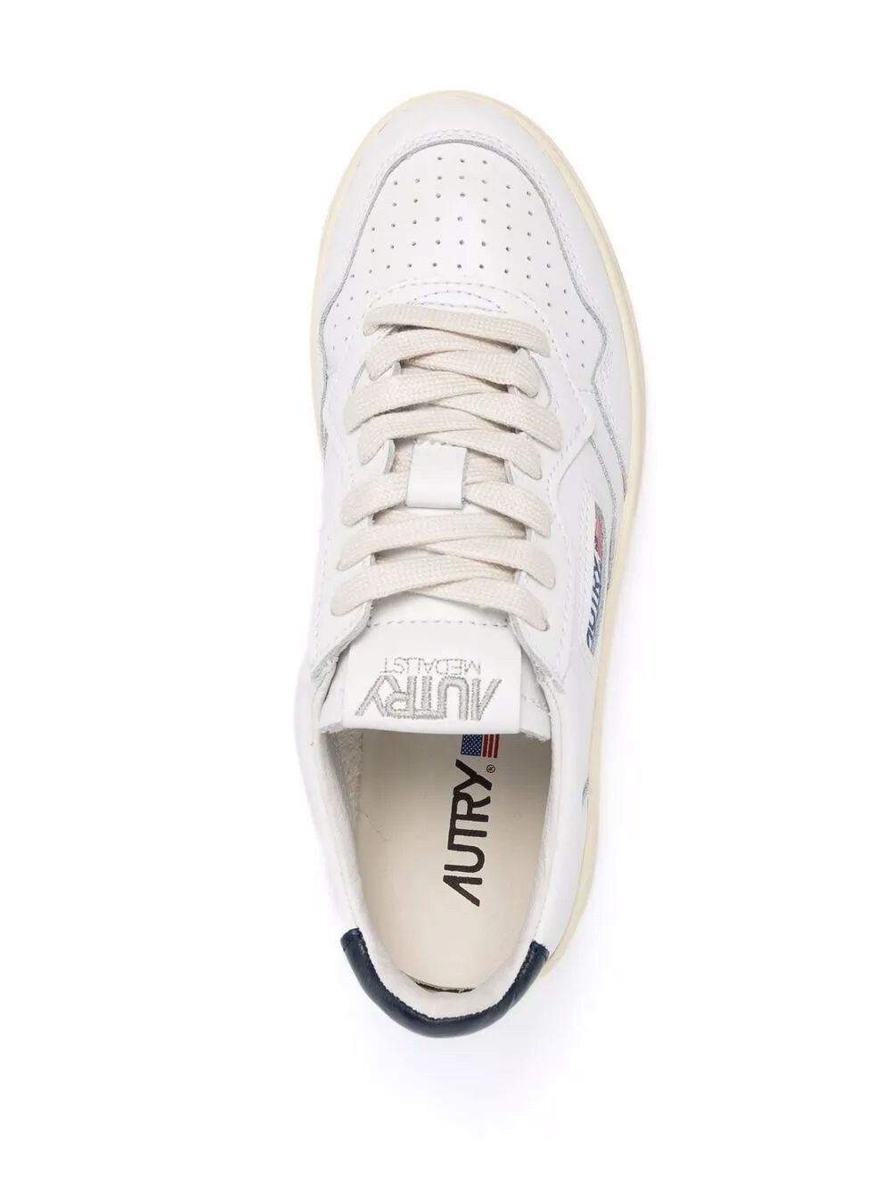 AUTRY Classic Low-Top Leather Sneakers for Women