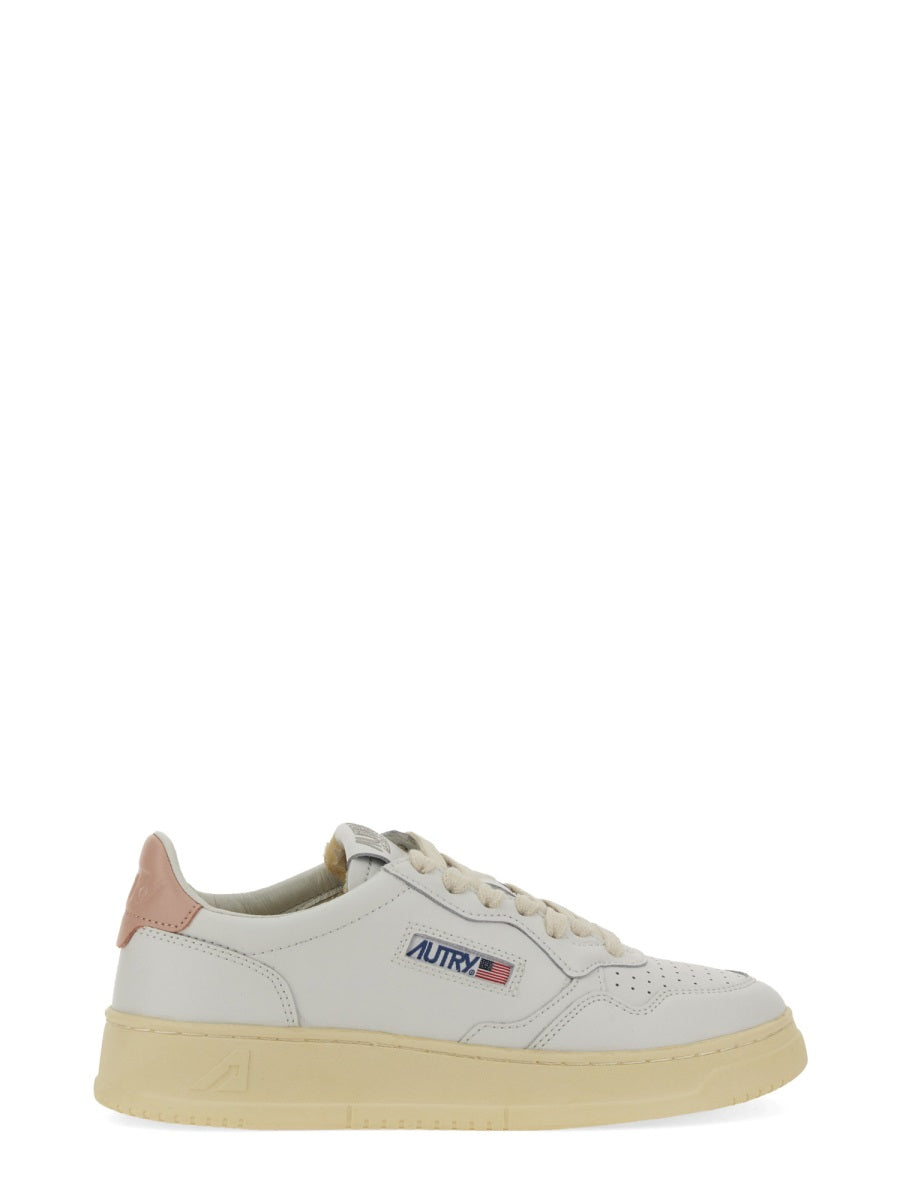 AUTRY Classic White Leather Medalist Sneaker for Women