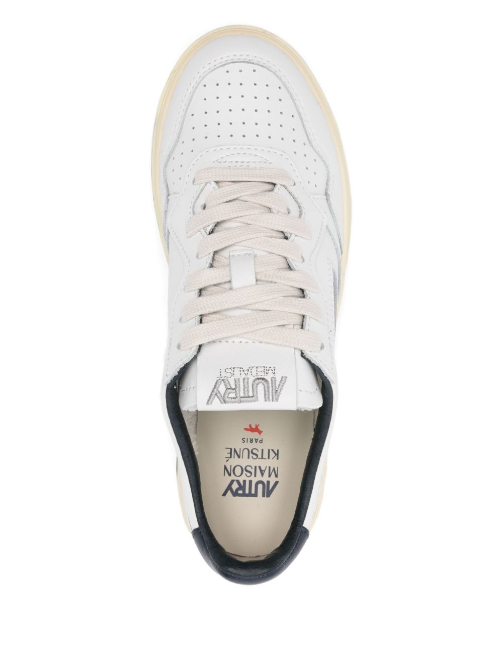 MAISON KITSUNÉ Leather Sneaker for Women - FW25 Collection