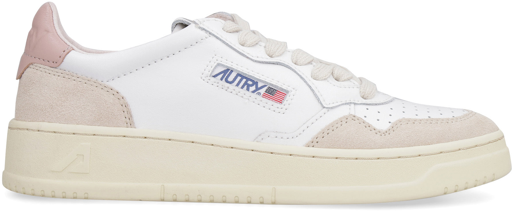 AUTRY Premium Leather Nylon Sneakers for Women