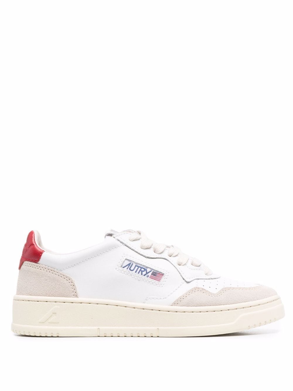 AUTRY Classic Low Leather and Suede Sneakers for Women