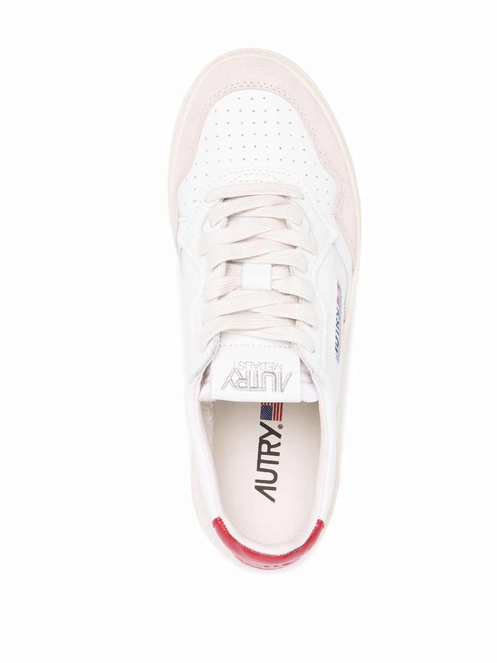 AUTRY Classic Low Leather and Suede Sneakers for Women