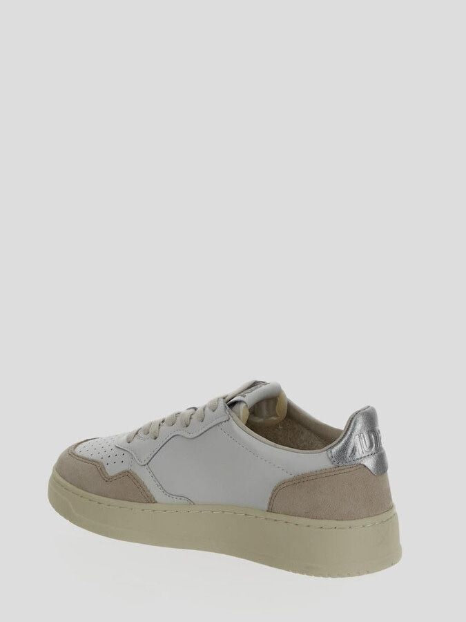 AUTRY Classic Low Leather Sneakers - Women's 2.5-3.5 cm Sole Height