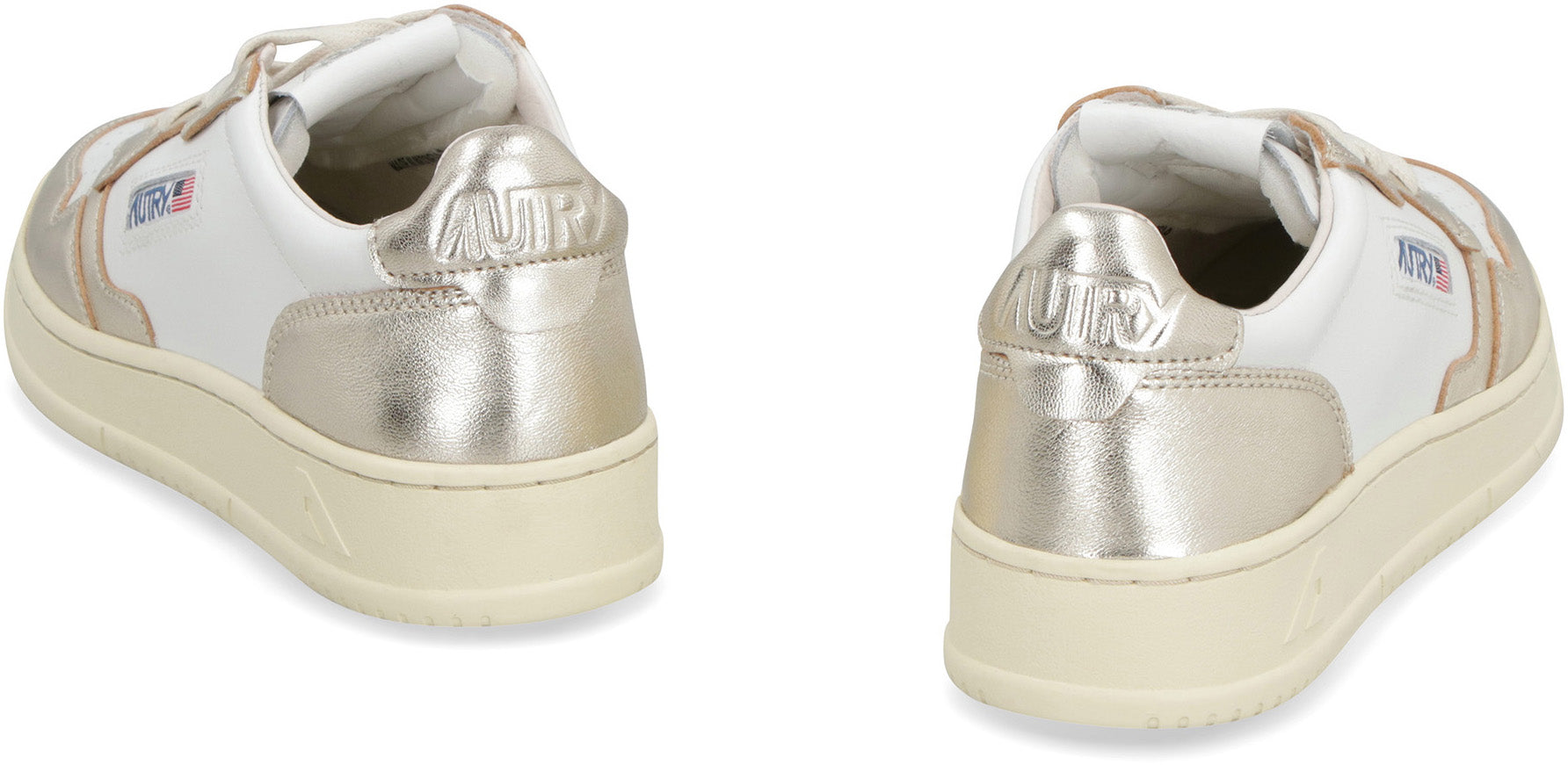 AUTRY Two-Tone Leather Medalist Sneaker for Women