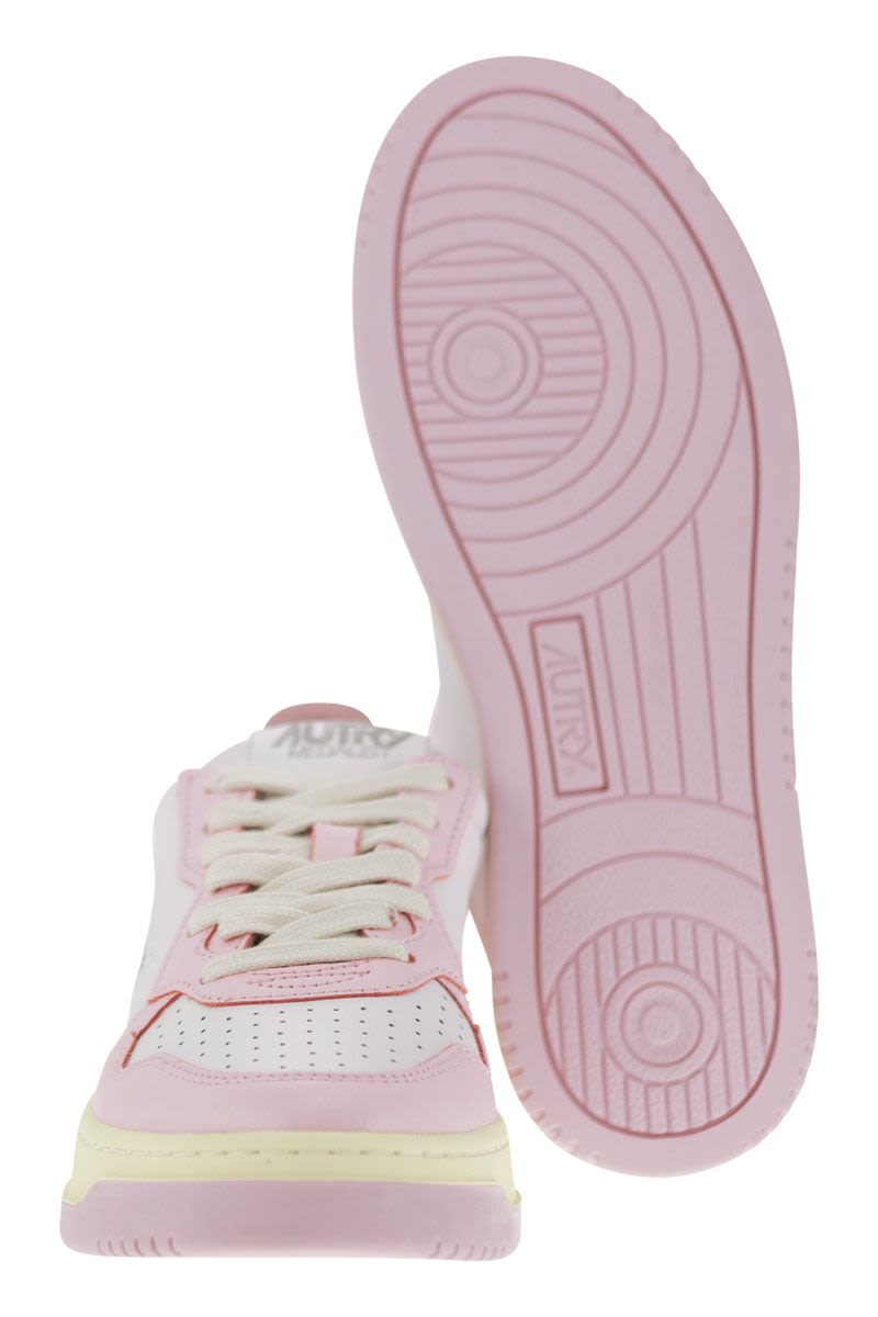 AUTRY Timeless Low Sneakers - Two-Tone Leather