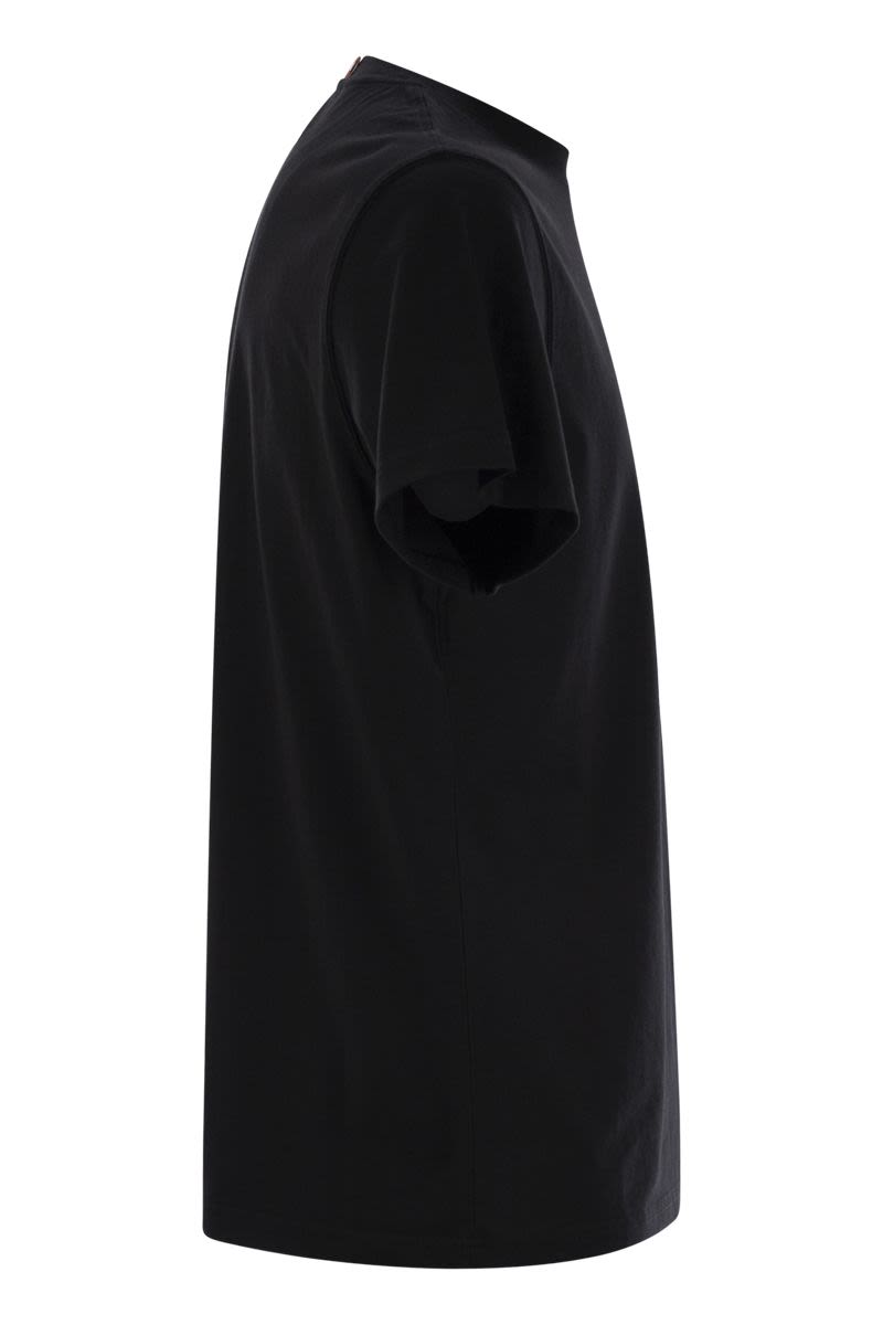 MC2 SAINT BARTH Austin Mini T-Shirt with Embroidered Pocket