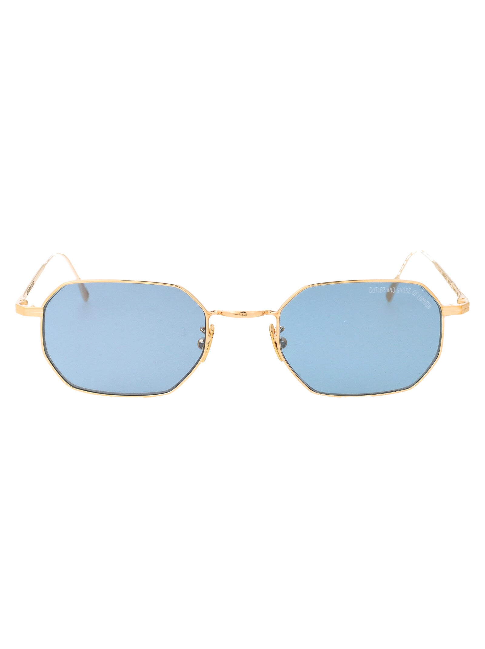 CUTLER AND GROSS Unisex Gold Rhodium Sunglasses