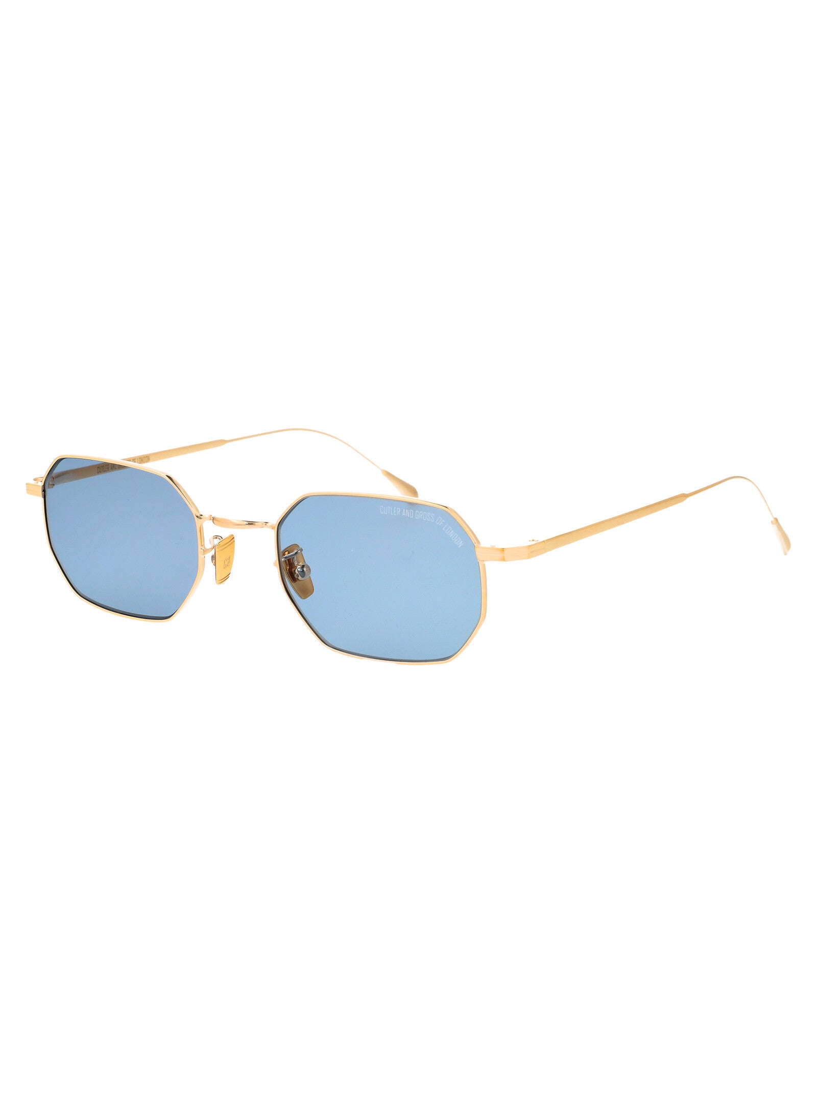 CUTLER AND GROSS Unisex Gold Rhodium Sunglasses