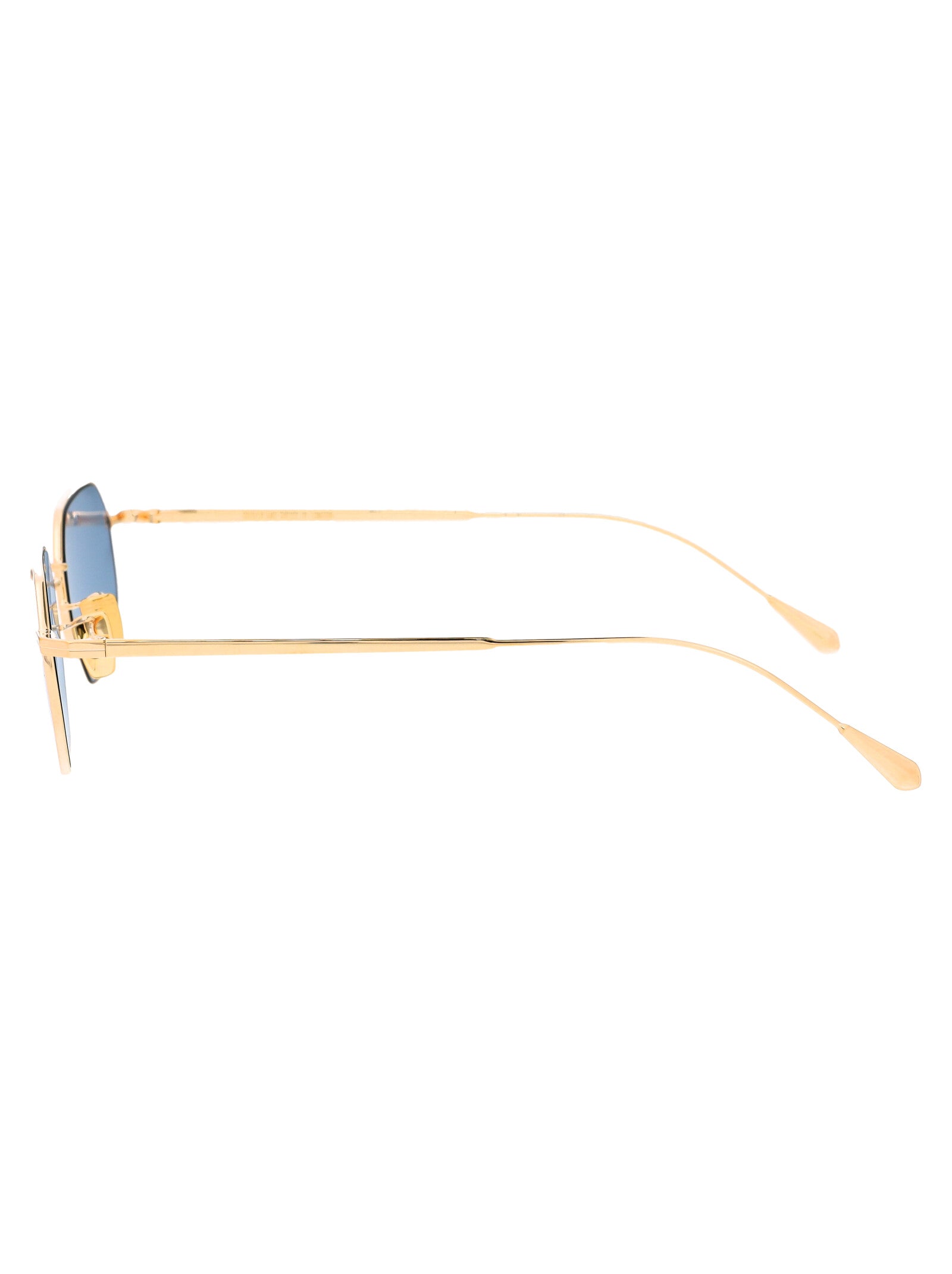CUTLER AND GROSS Unisex Gold Rhodium Sunglasses