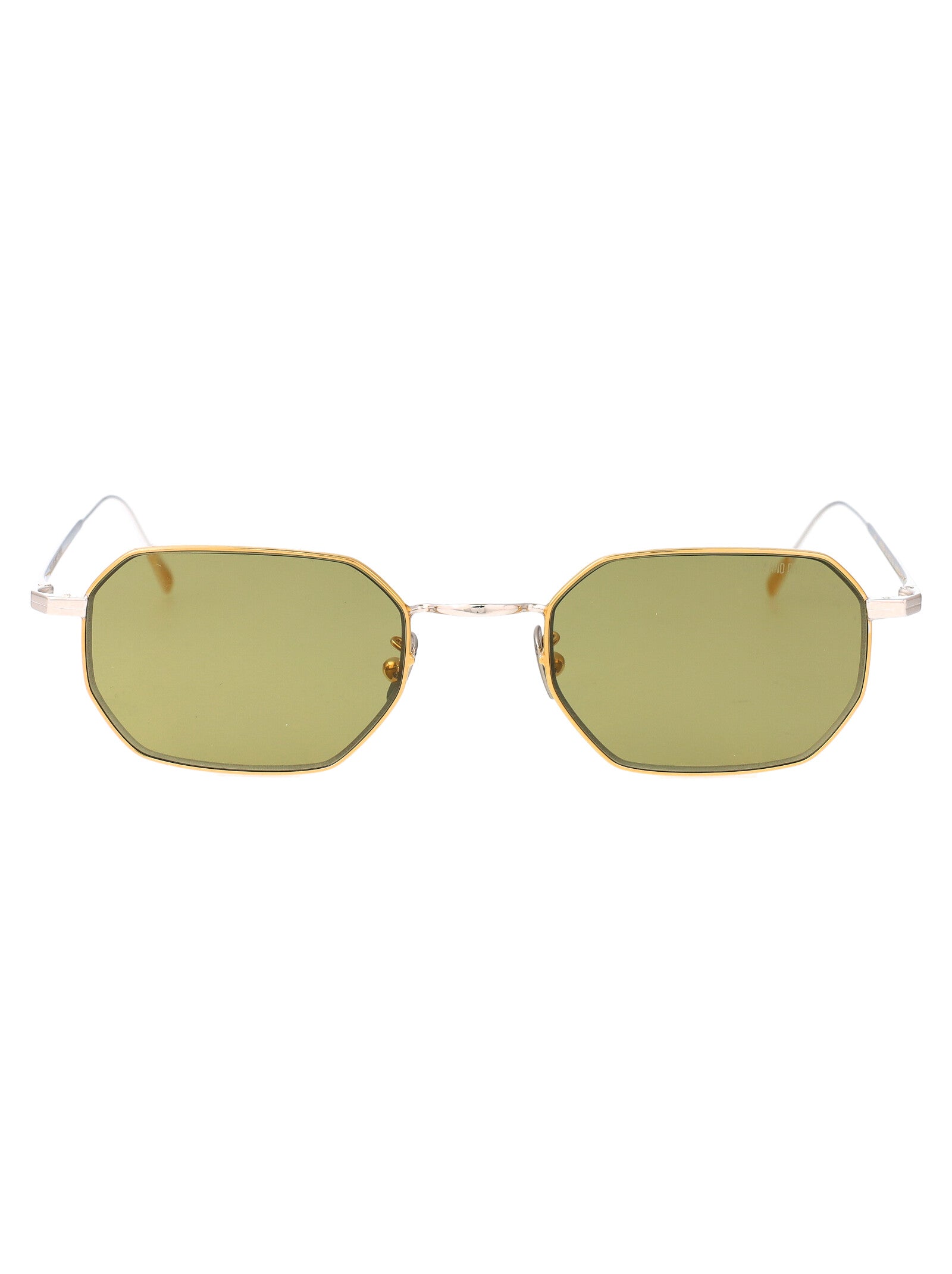 CUTLER AND GROSS Chic Gold Plated Sunglasses - Unisex