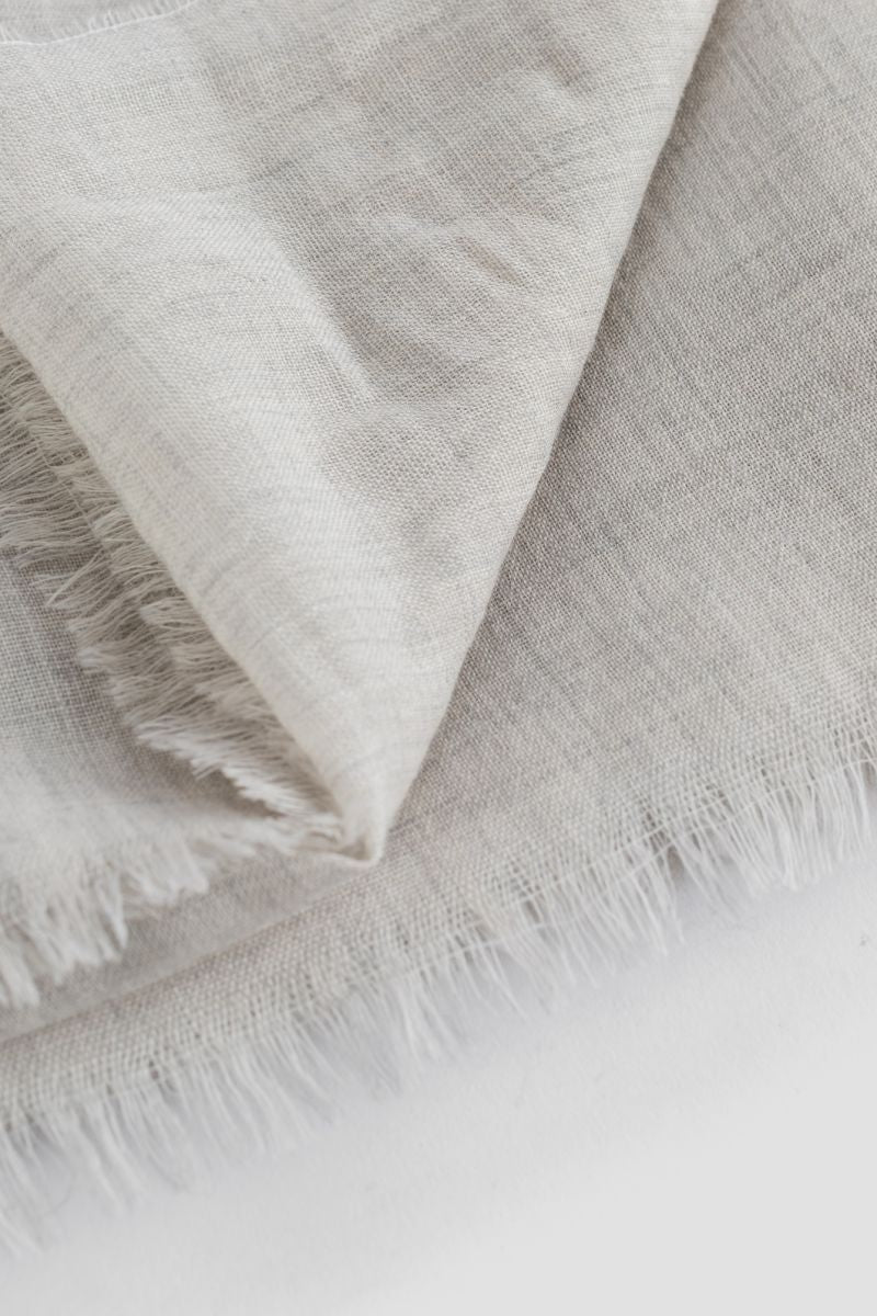 SOFIE D HOORE Fine Weave Wool Scarf - 200 x 90 cm