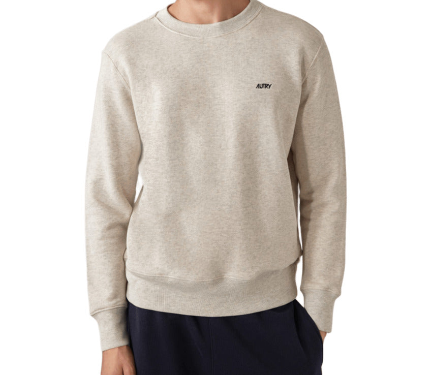 AUTRY Classic Crew Neck Sweatshirt for Men - FW25