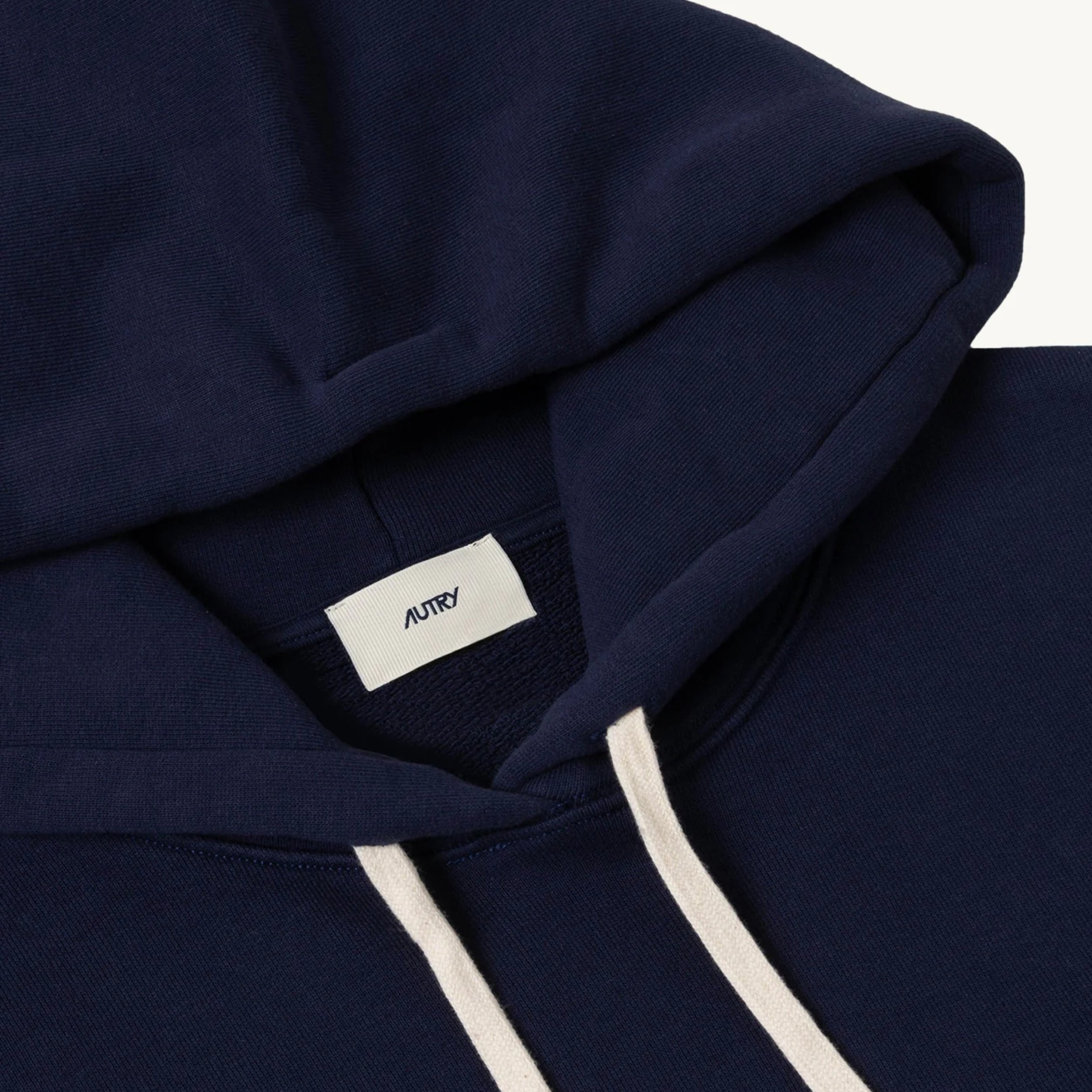 AUTRY Men's Classic Hooded Sweatshirt with Embroidered Logo