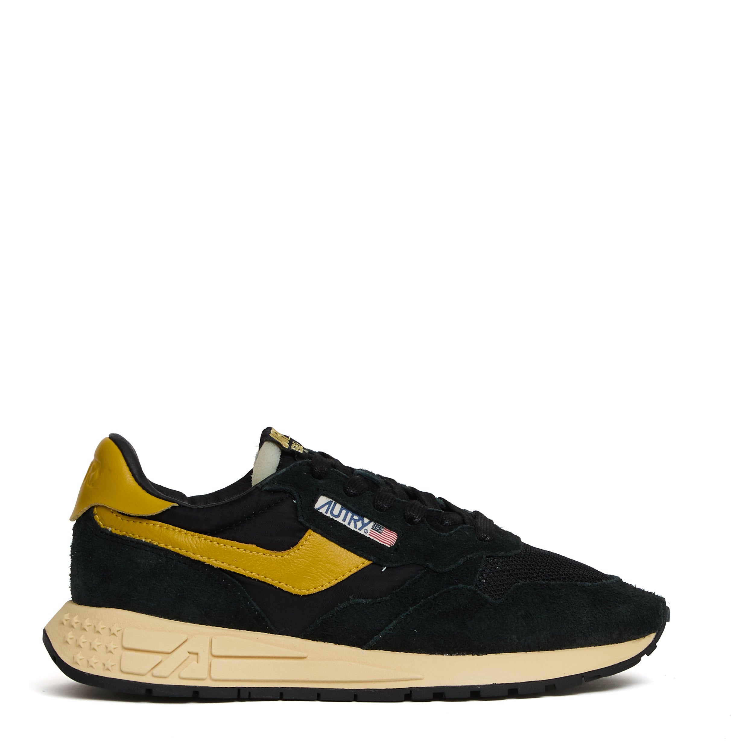 AUTRY Reelwind Low Nylon & Suede Sneakers
