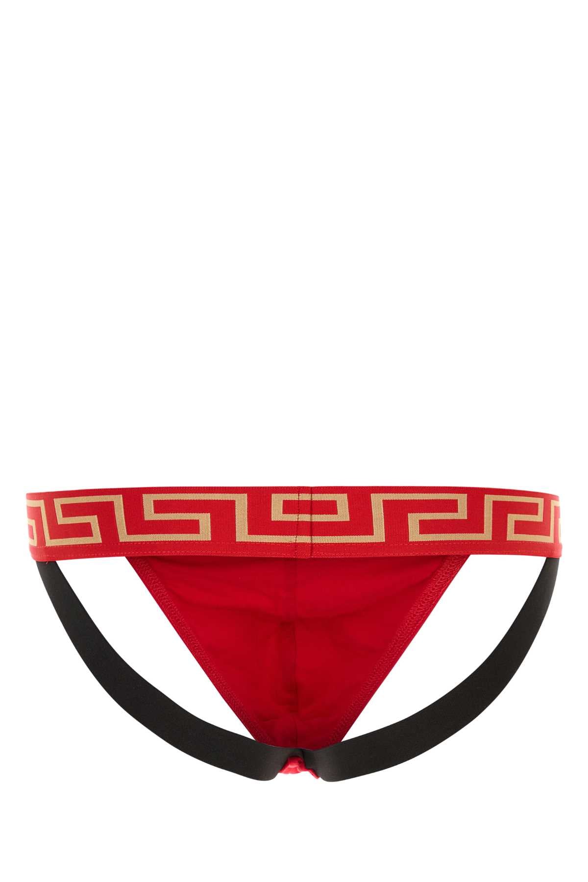 VERSACE Stretch Cotton Brief for Men - Fall/Winter 2025