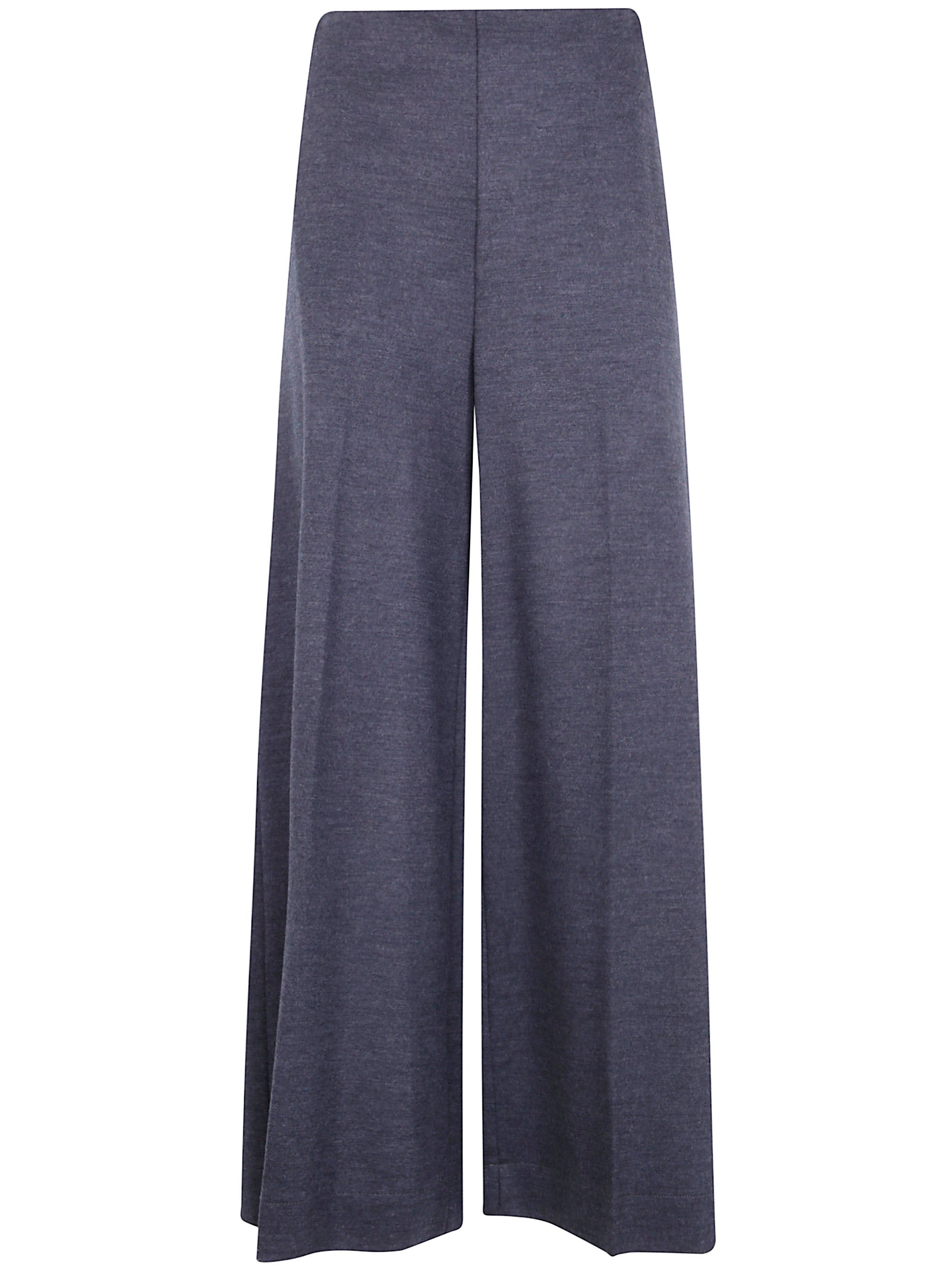 HARRIS WHARF LONDON Wide Leg Cropped Trousers