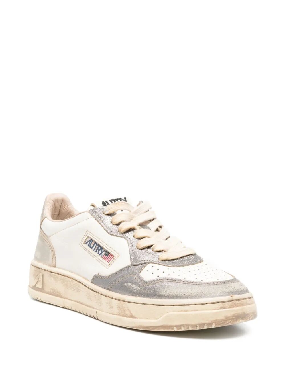 AUTRY Vintage Low Suede Sneakers for Women