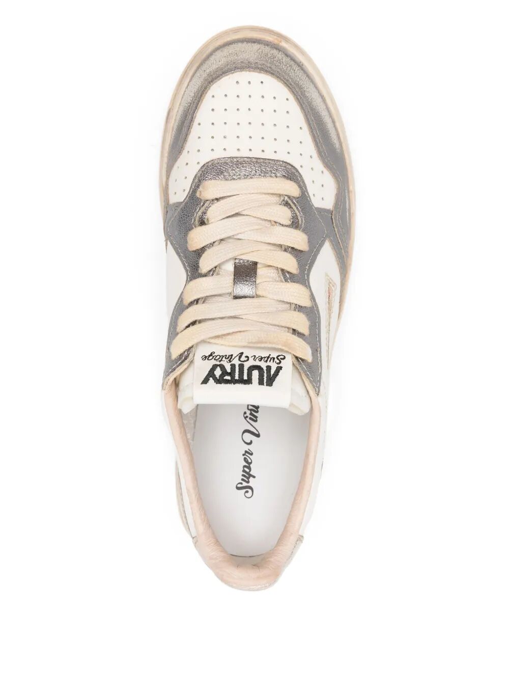 AUTRY Vintage Low Suede Sneakers for Women