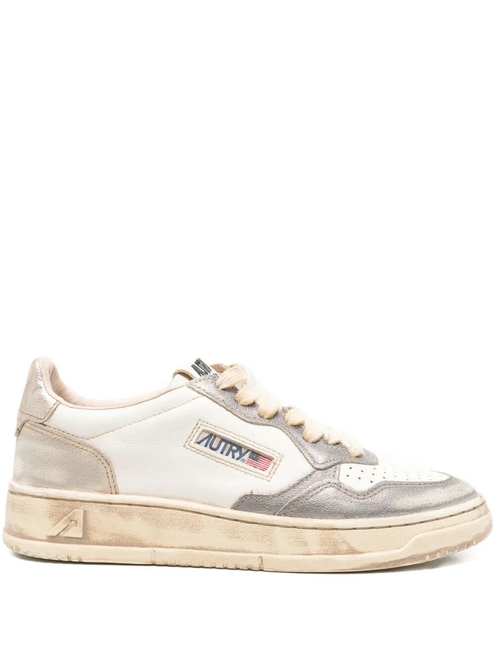 AUTRY Vintage Low Suede Sneakers for Women