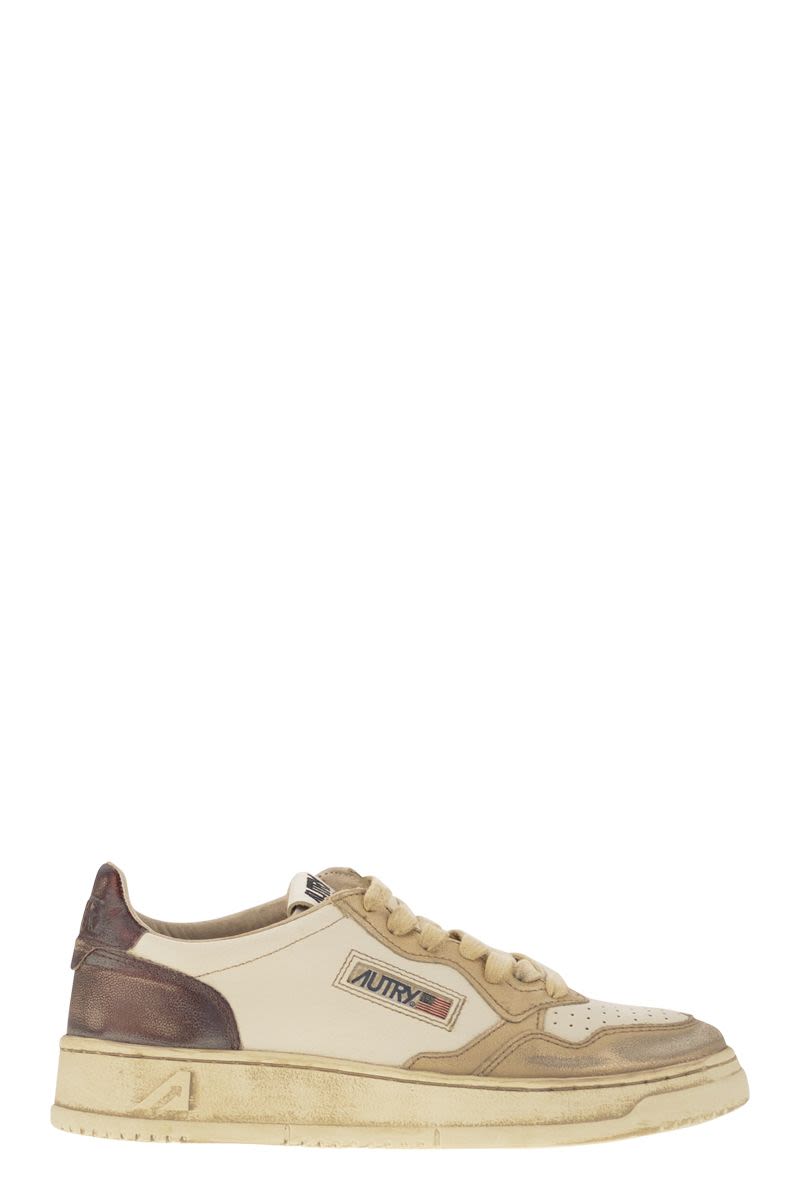 AUTRY Super Vintage Leather Trainers for Women