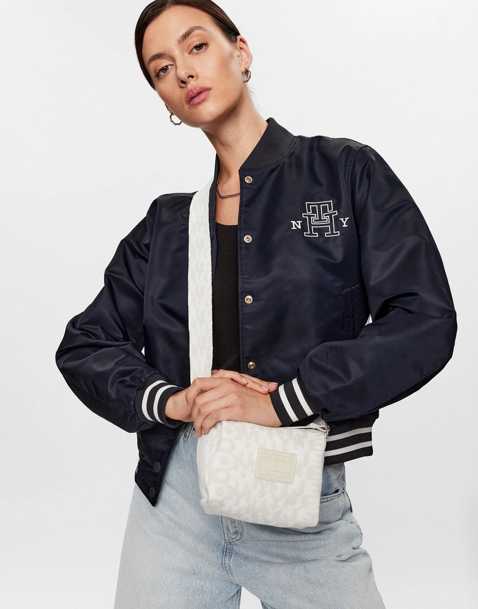 TOMMY HILFIGER Logomania Mini Crossbody Handbag - 17x12.5x8 CM