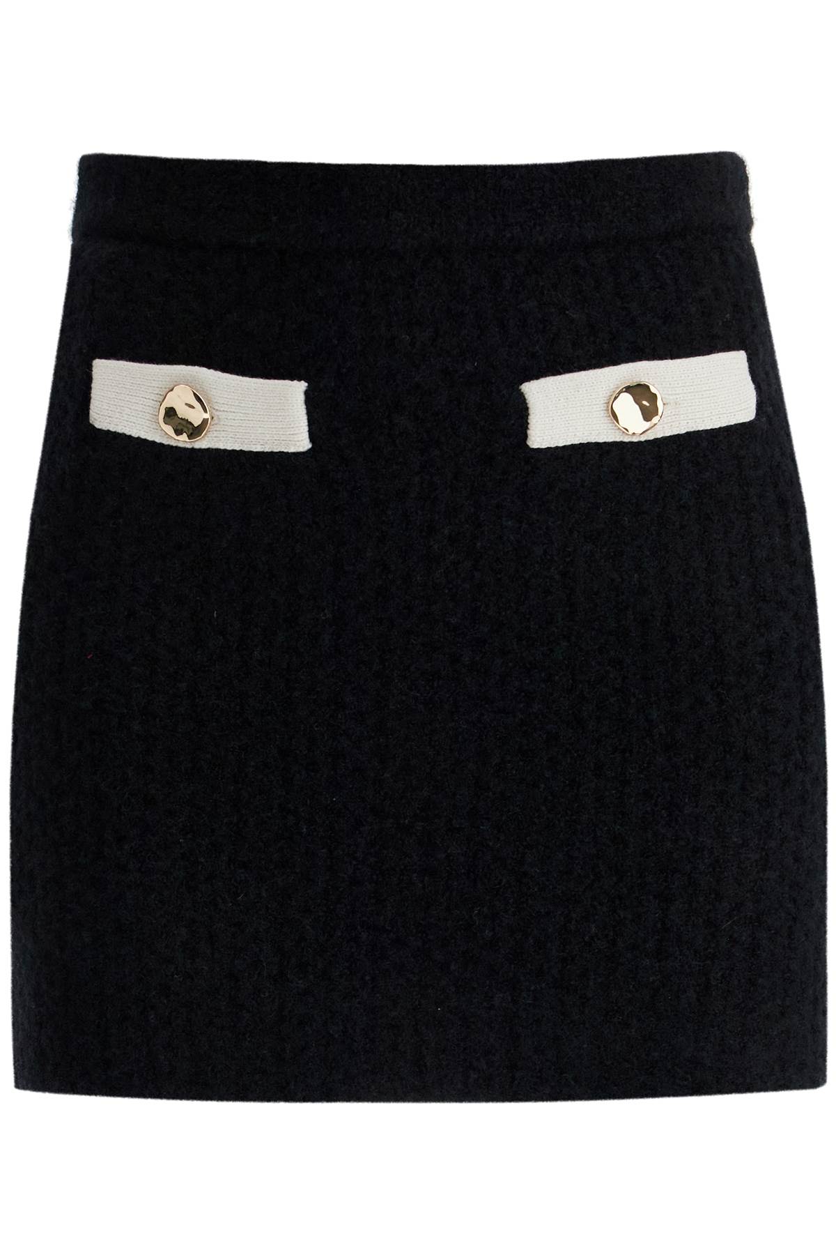SELF-PORTRAIT Chic Slim Fit Mini Skirt - Size S
