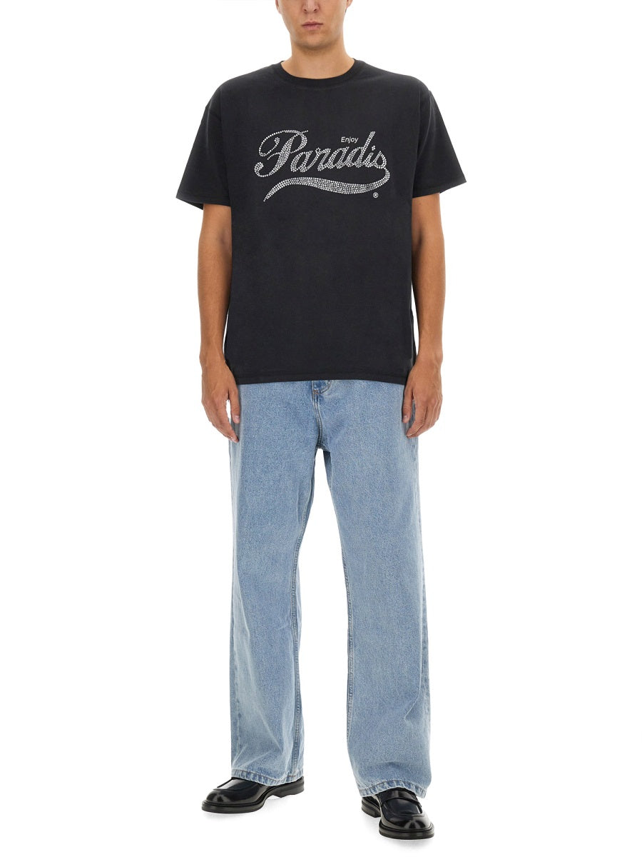 3PARADIS Cotton T-Shirt for Men - Size L