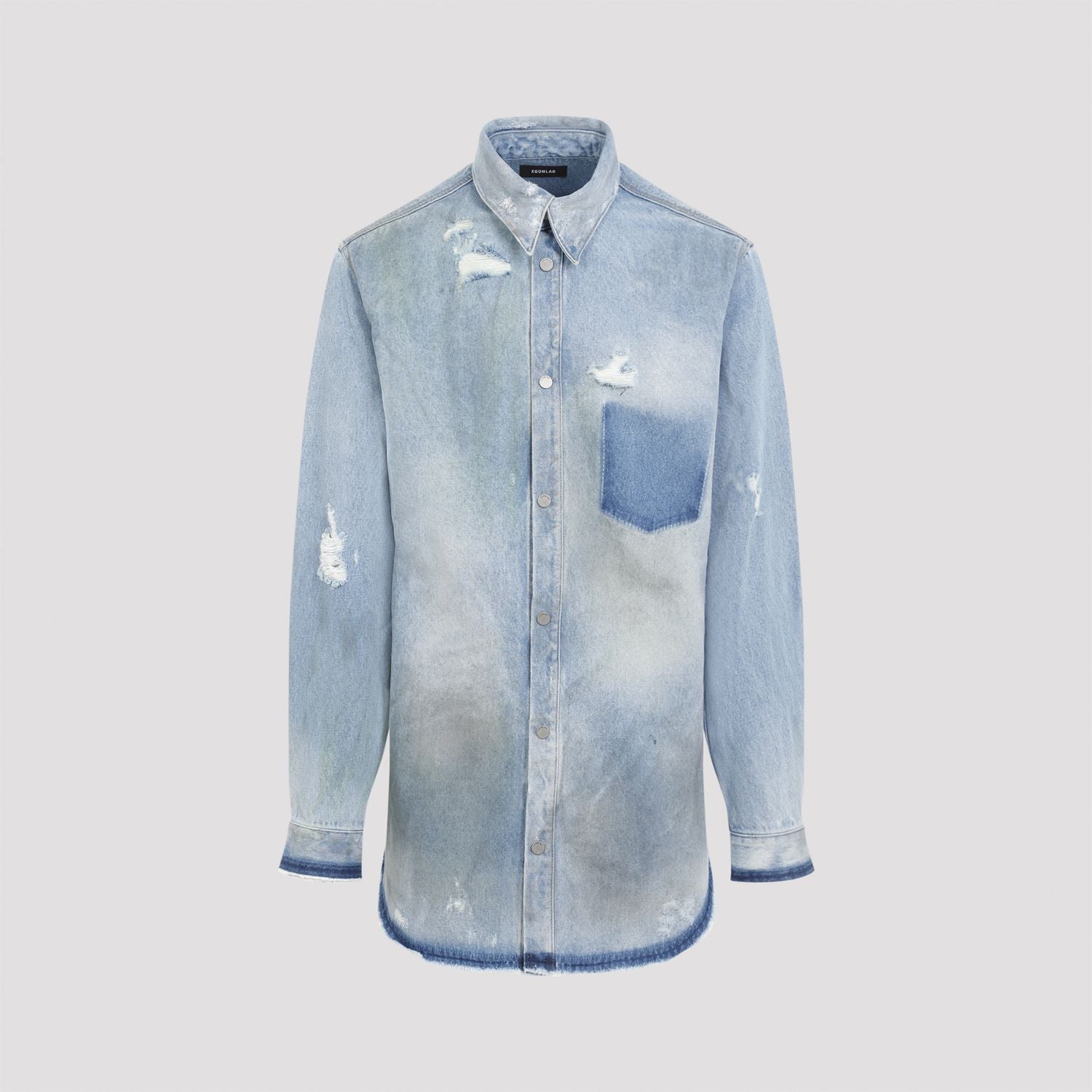 EGONLAB Denim Overshirt for Men