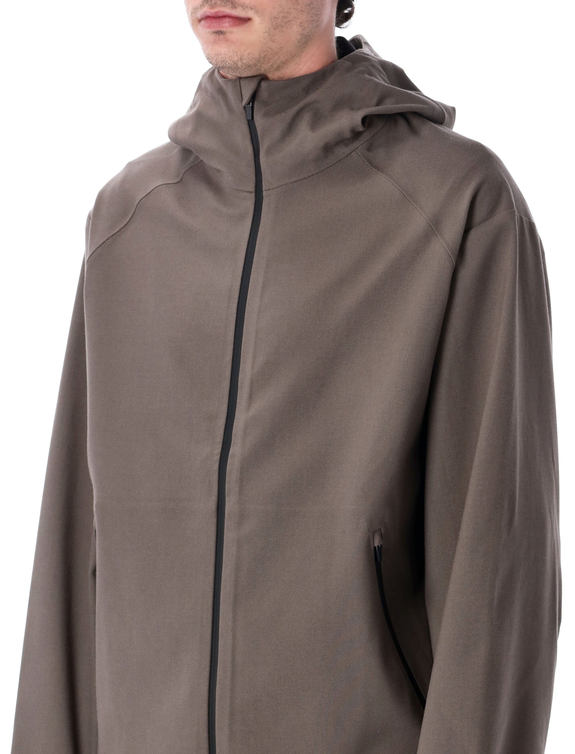 HIKING PATROL Men's Waypoint Texture Hooded Jacket - Size L