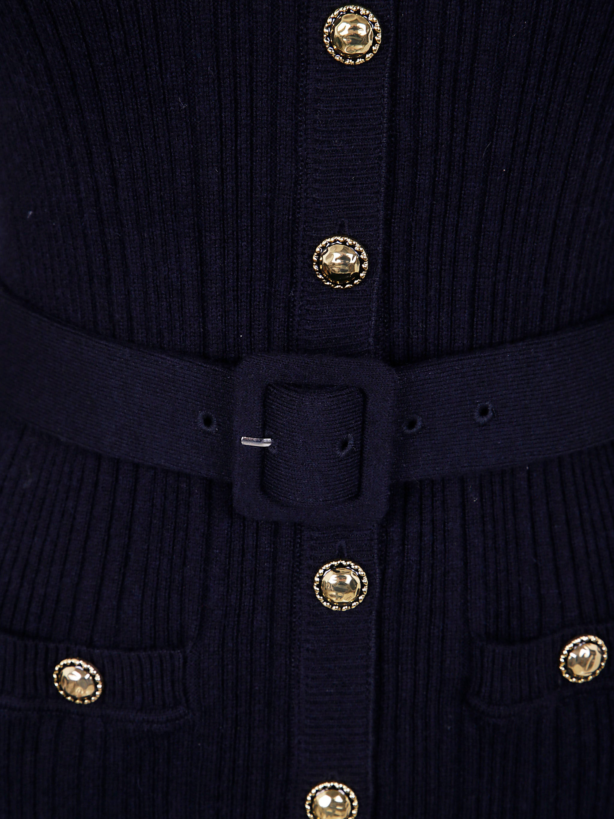 SELF-PORTRAIT Viscose Knit Mini Dress