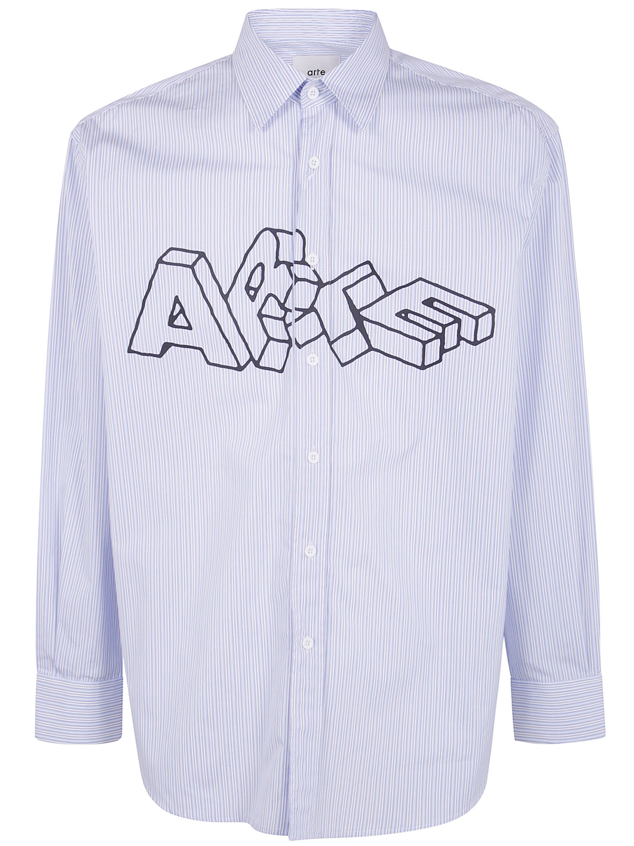 ARTE ANTWERP Block Print Casual Shirt - Men's - FW25