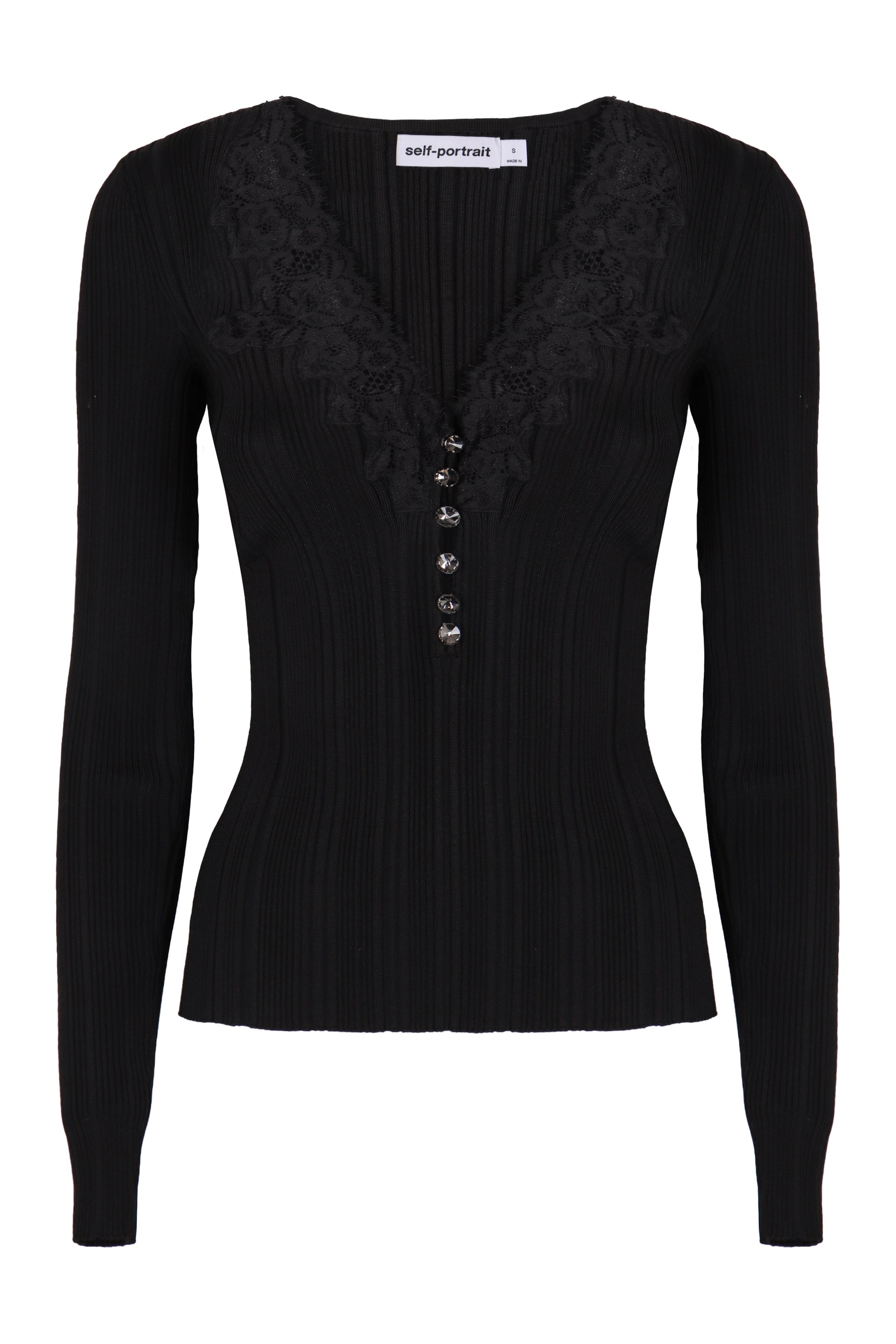 SELF-PORTRAIT Viscose-Blend Women's Top