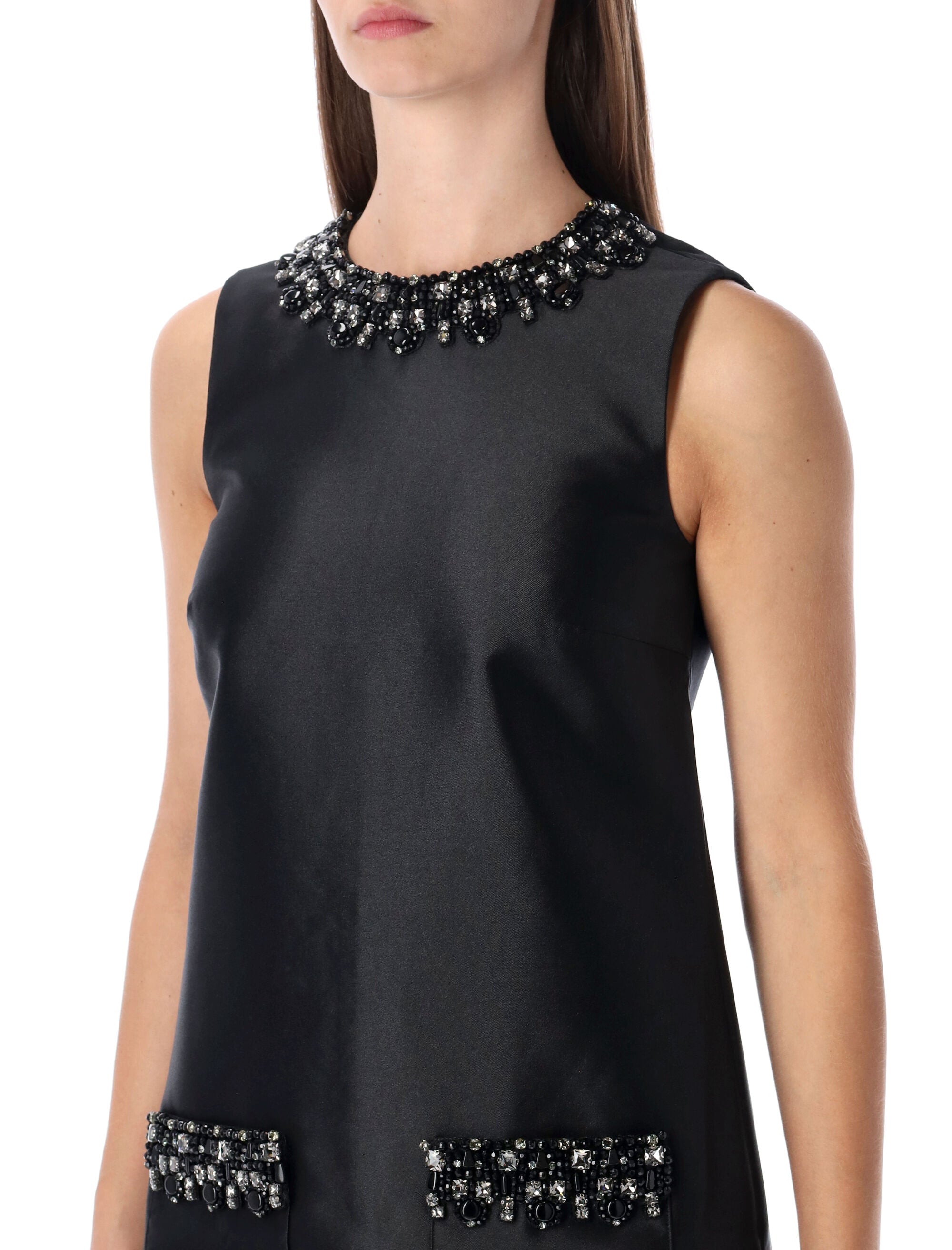 SELF-PORTRAIT Embellished Mini Dress in Size 8