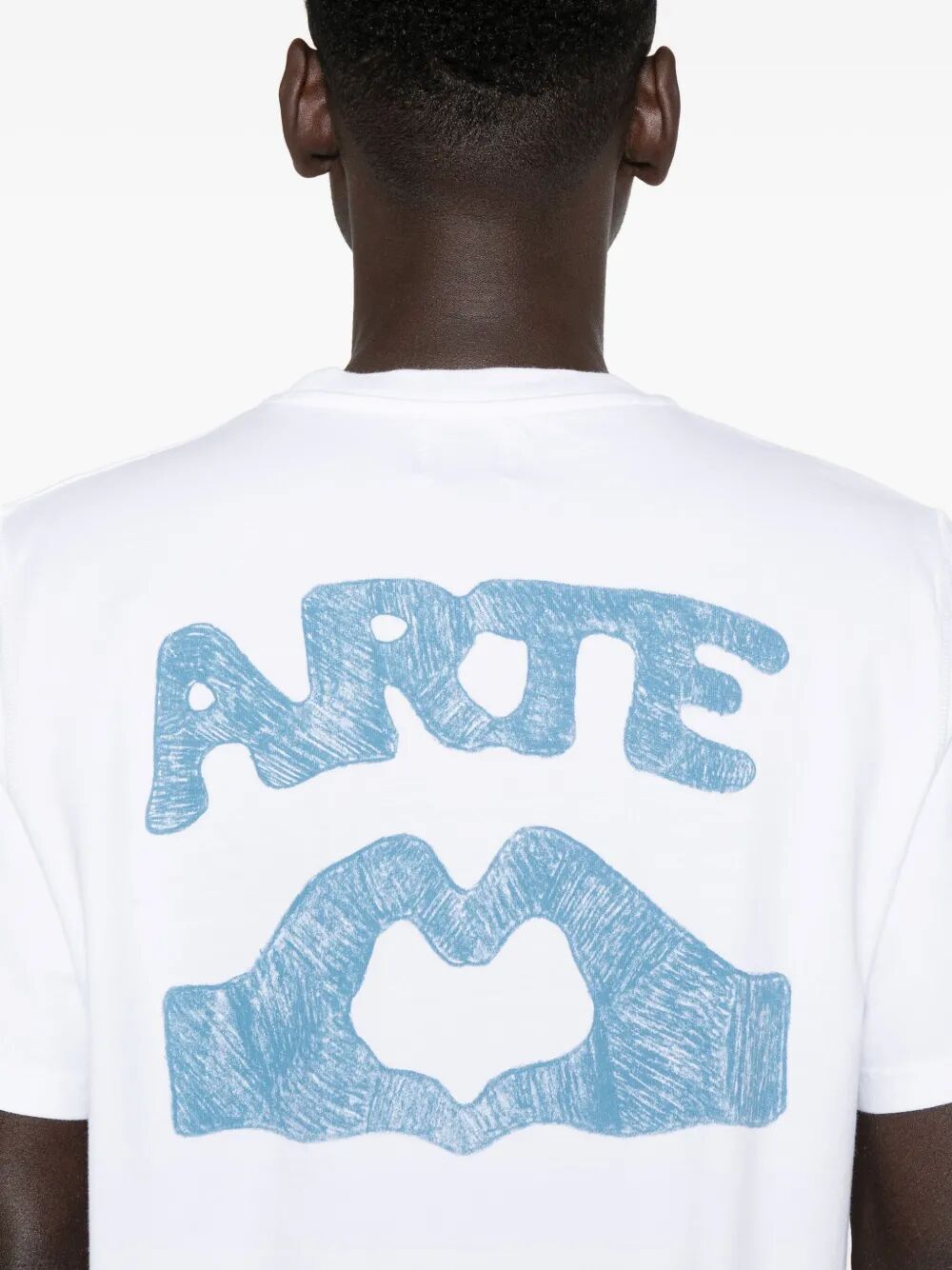 ARTE ANTWERP Mini Stitch Detail T-Shirt for Men