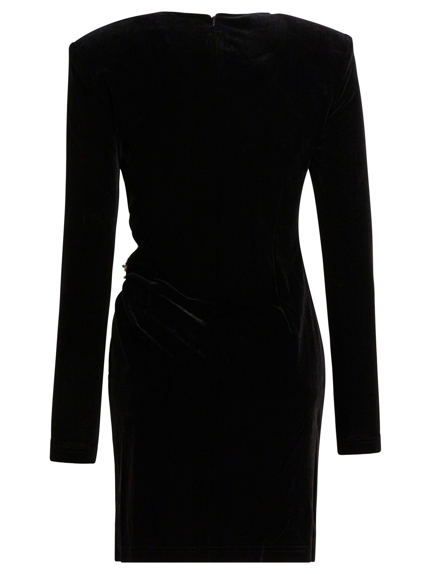 SELF-PORTRAIT Embellished Sheath Mini Dress