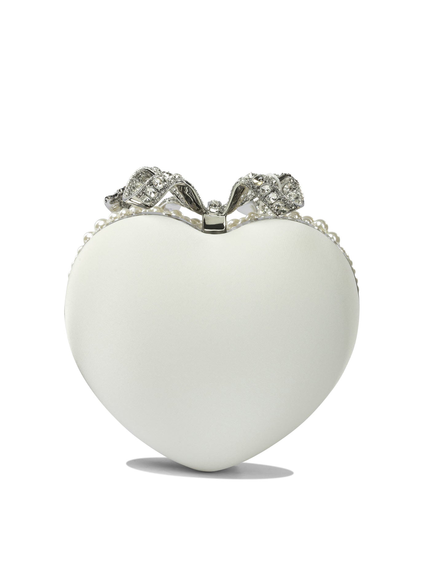 SELF-PORTRAIT Mini Heart-Shaped Clutch